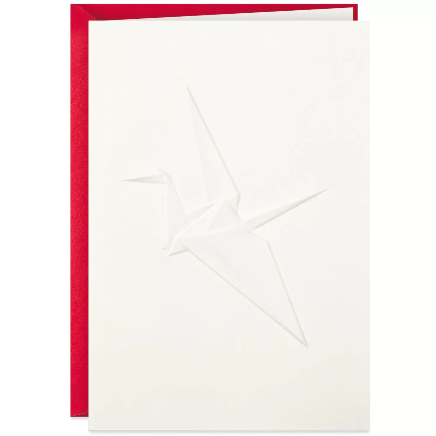 Sale Origami Crane Blank Card Get Well