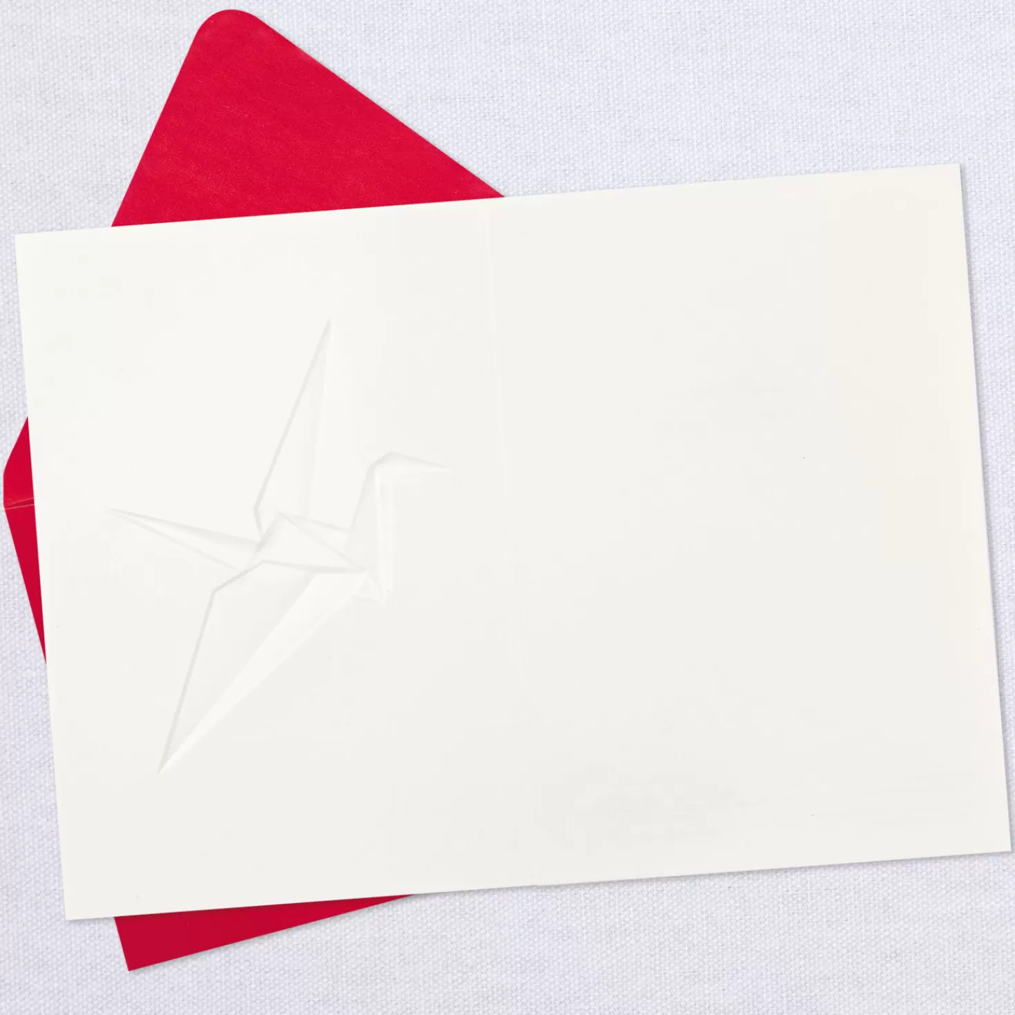 Sale Origami Crane Blank Card Get Well