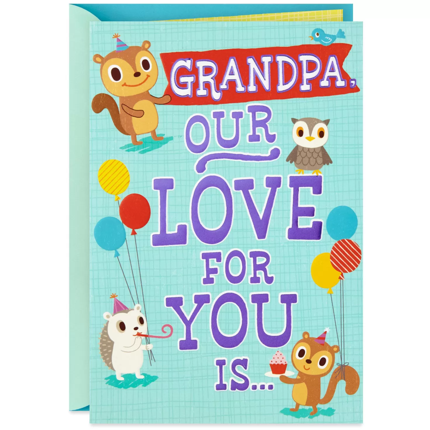Birthday>Hallmark Our Love Is Ginormous Birthday Card For Grandpa