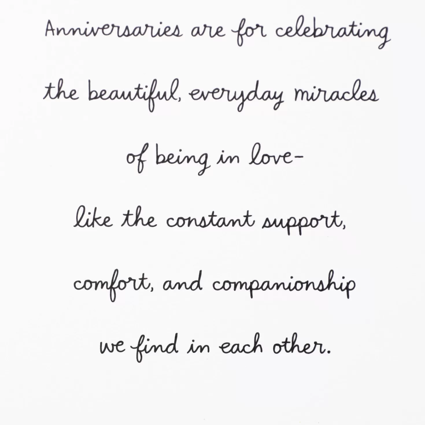 Anniversary>Hallmark Our Love Makes Every Day Special Anniversary Card