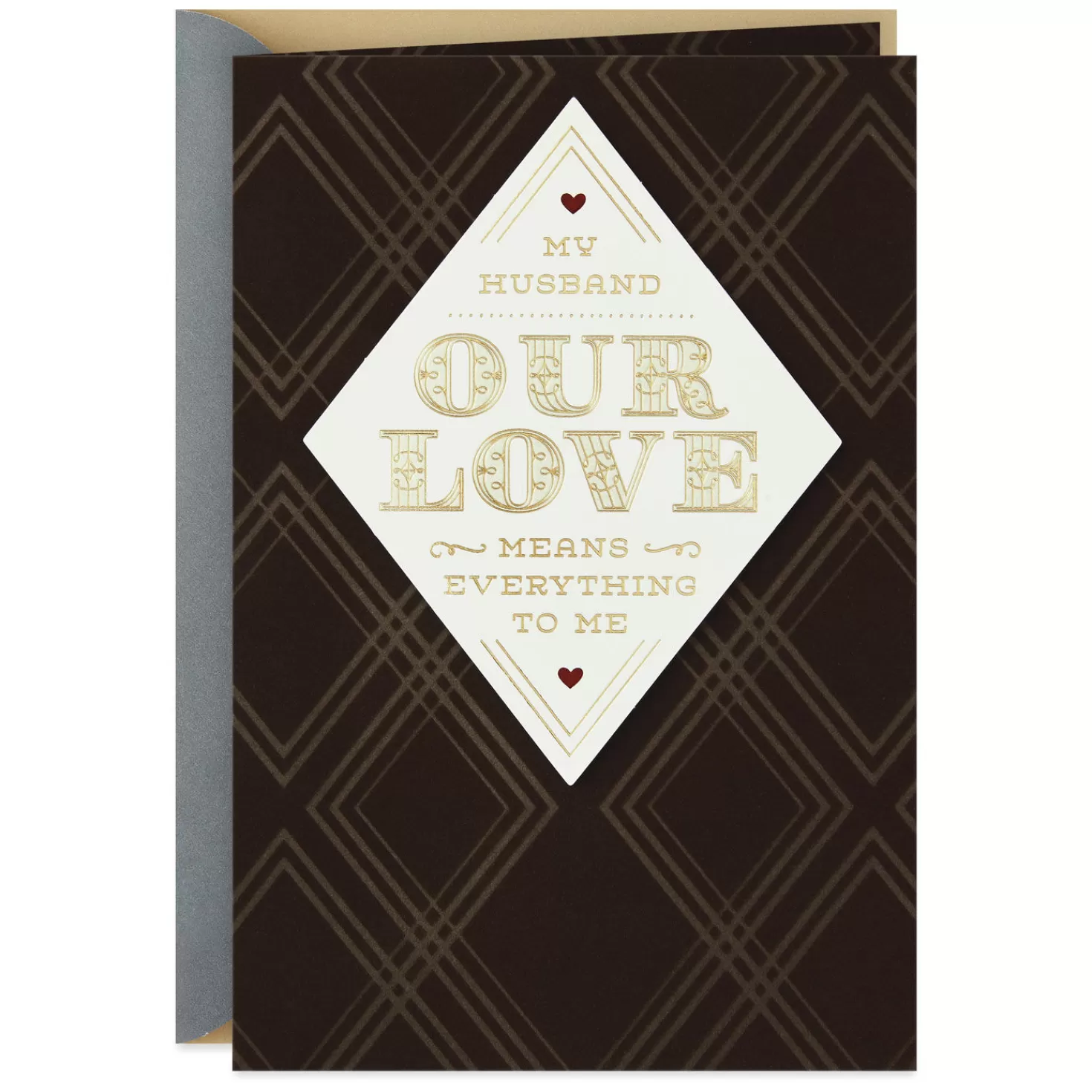 Anniversary>Hallmark Our Love Means Everything To Me Anniversary Card For Husband