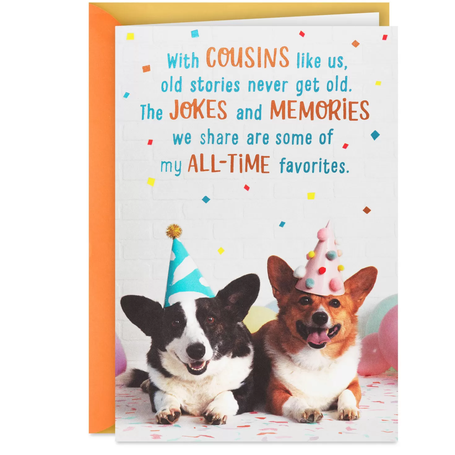 Birthday>Hallmark Our Stories Never Get Old Birthday Card For Cousin