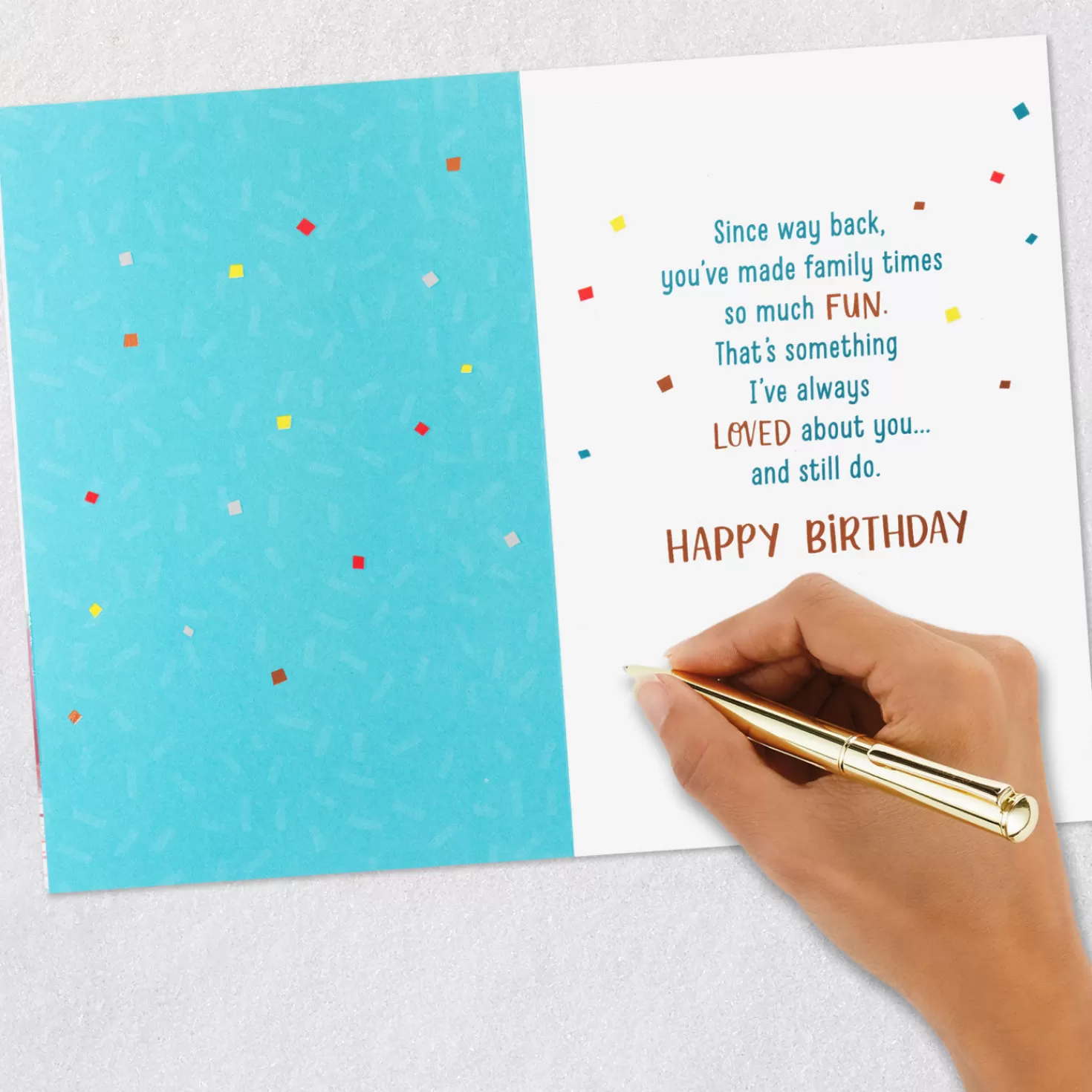 Birthday>Hallmark Our Stories Never Get Old Birthday Card For Cousin
