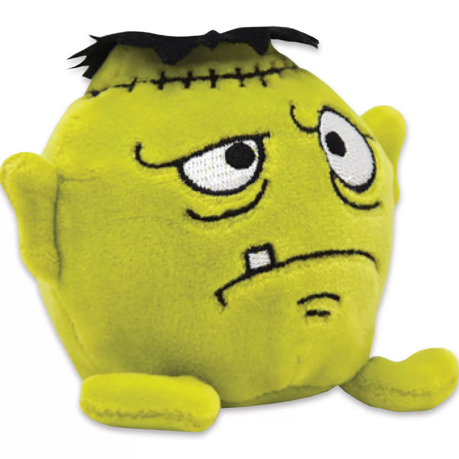 Halloween (10/31)>Hallmark Pbj's Plush Ball Jellies Squeezable Frankie The Frankenstein's Monster