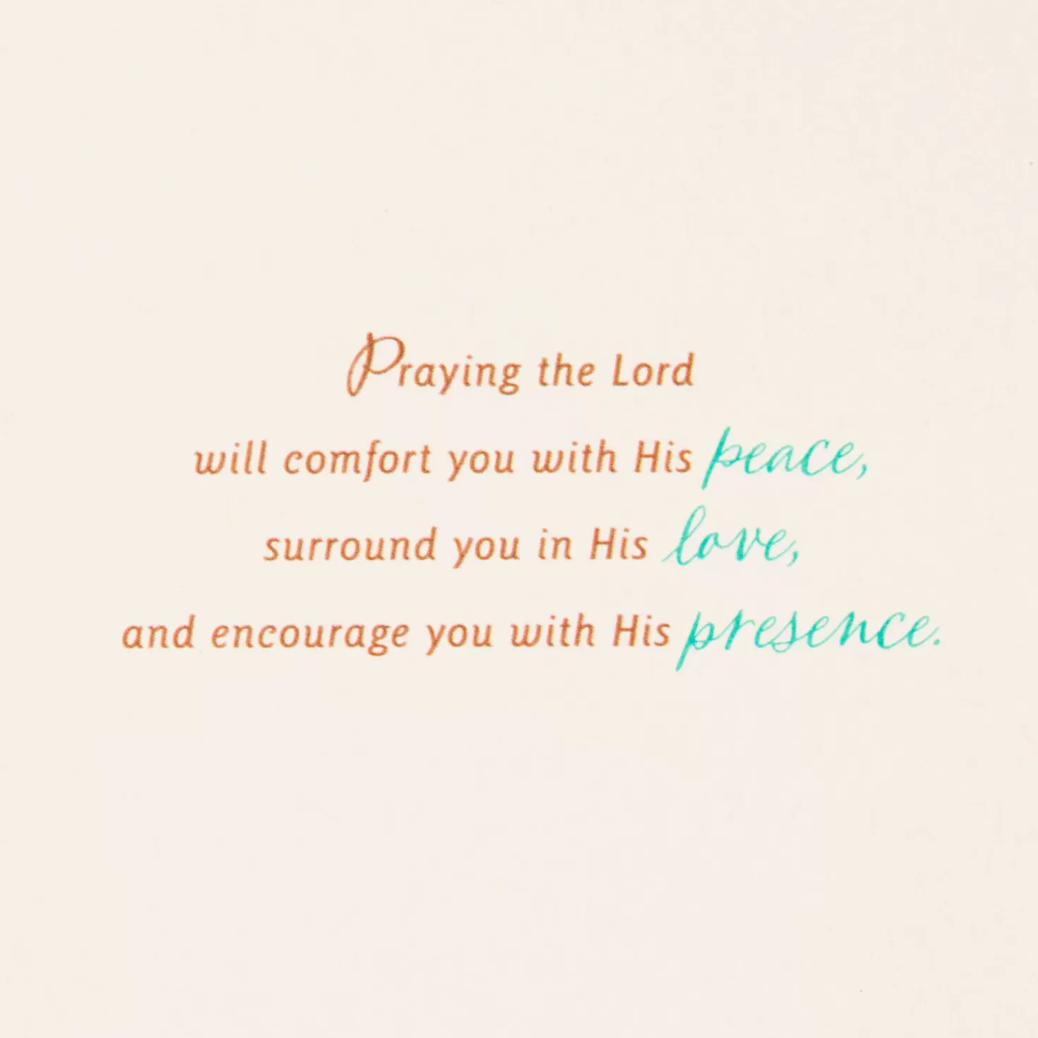 Cheap Peace And Beautiful Sunrise Religious Sympathy Card Sympathy
