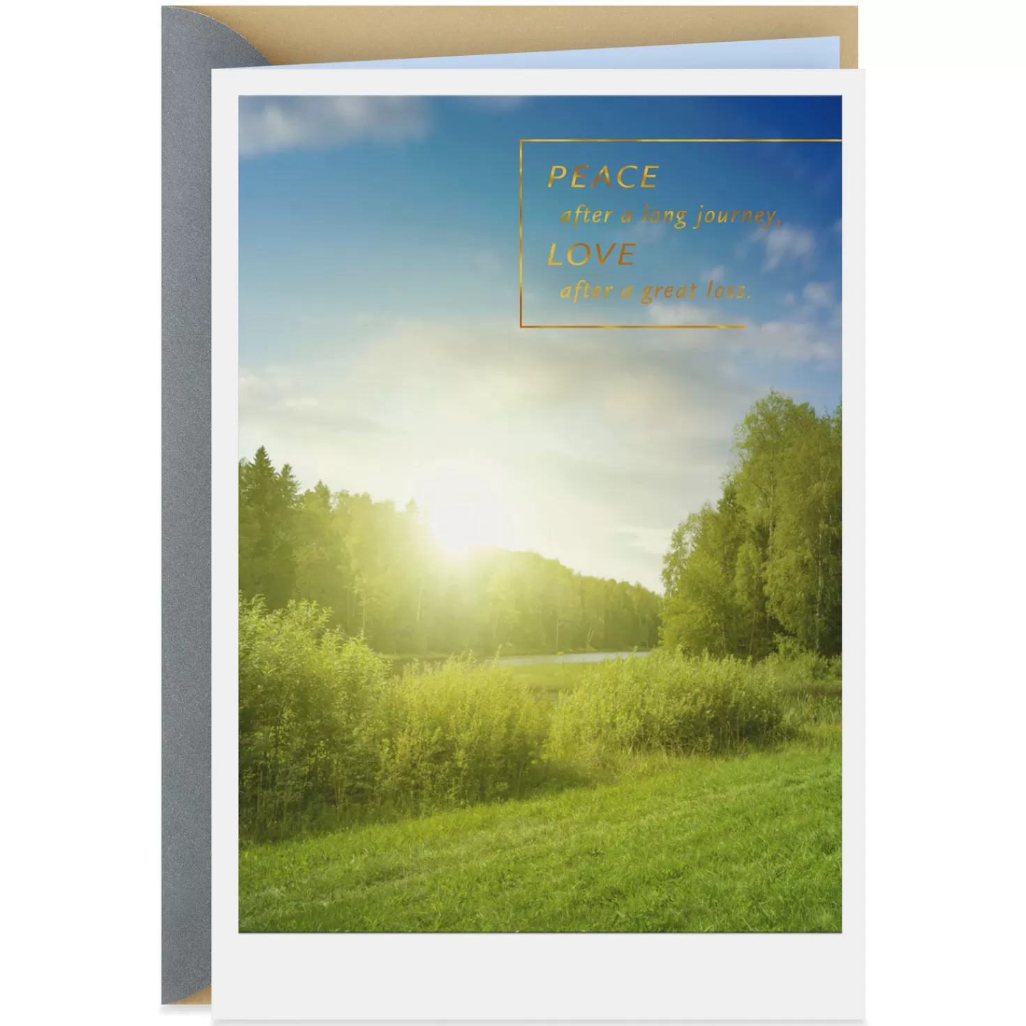 Best Peace And Love Sympathy Card Sympathy