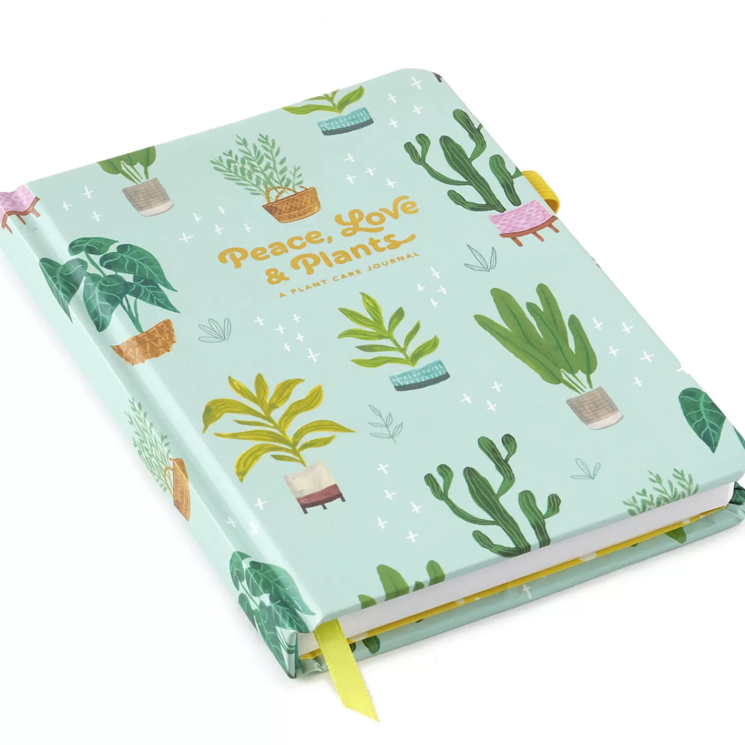New Peace, Love And Plants Plant Care Prompted Journal Encouragement