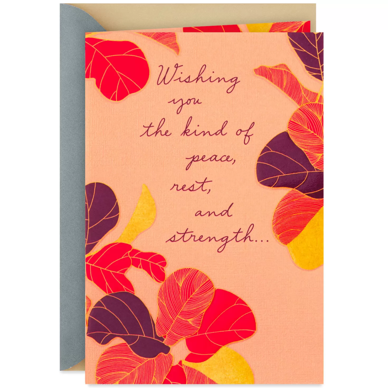 Flash Sale Peace, Rest And Strength Get Well Card Get Well