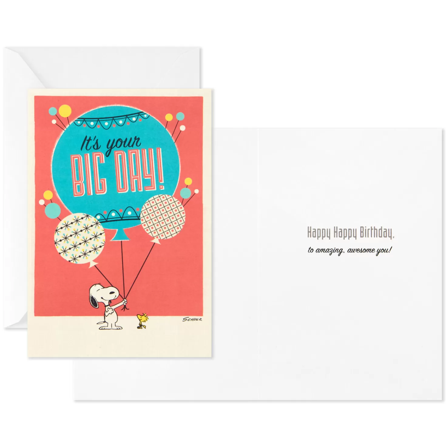Birthday>Hallmark Peanuts® Snoopy Assorted Birthday Cards, Pack Of 12