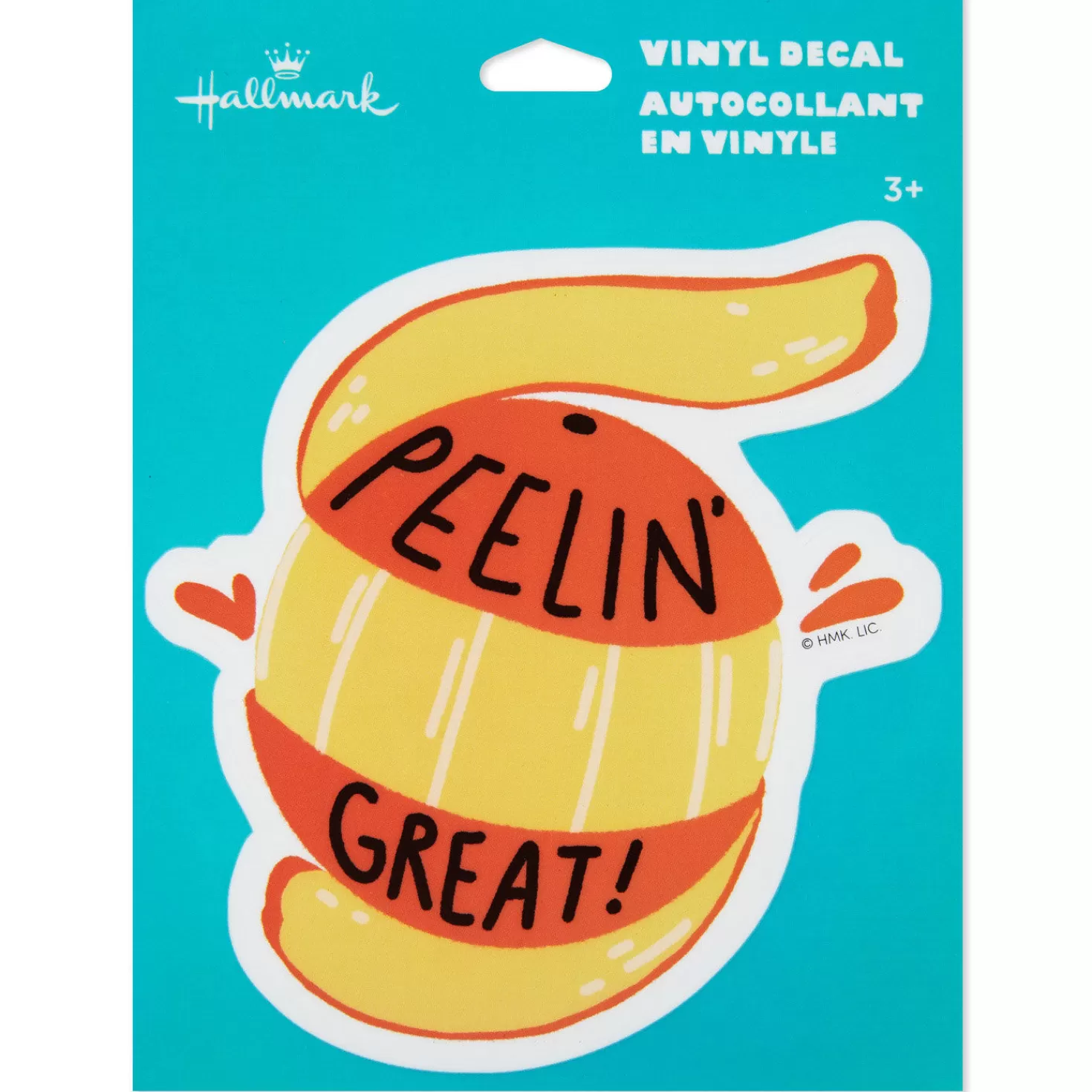 Store Peelin' Great Citrus Peel Vinyl Decal Encouragement