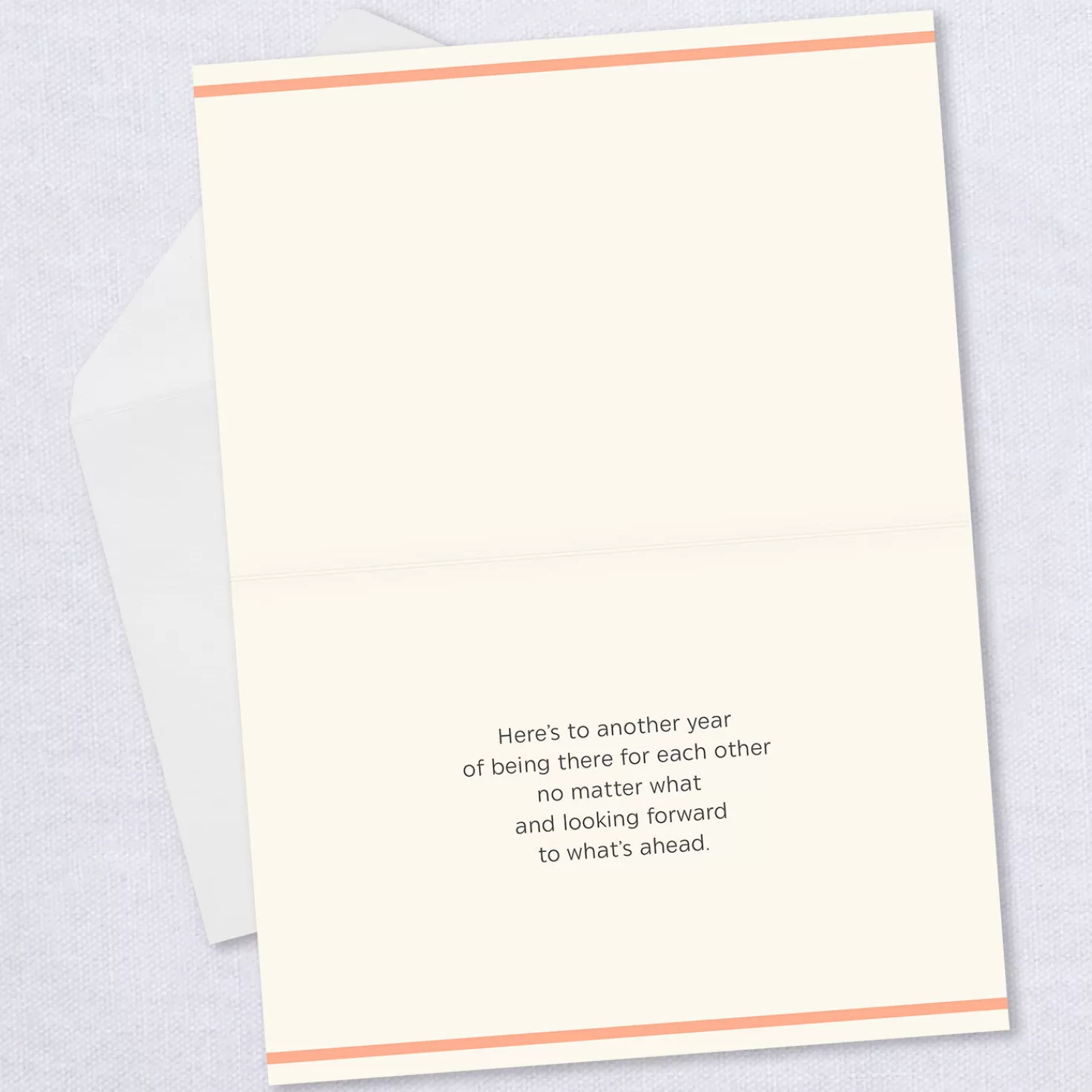 Anniversary>Hallmark Personalized Always There For Each Other Anniversary Photo Card