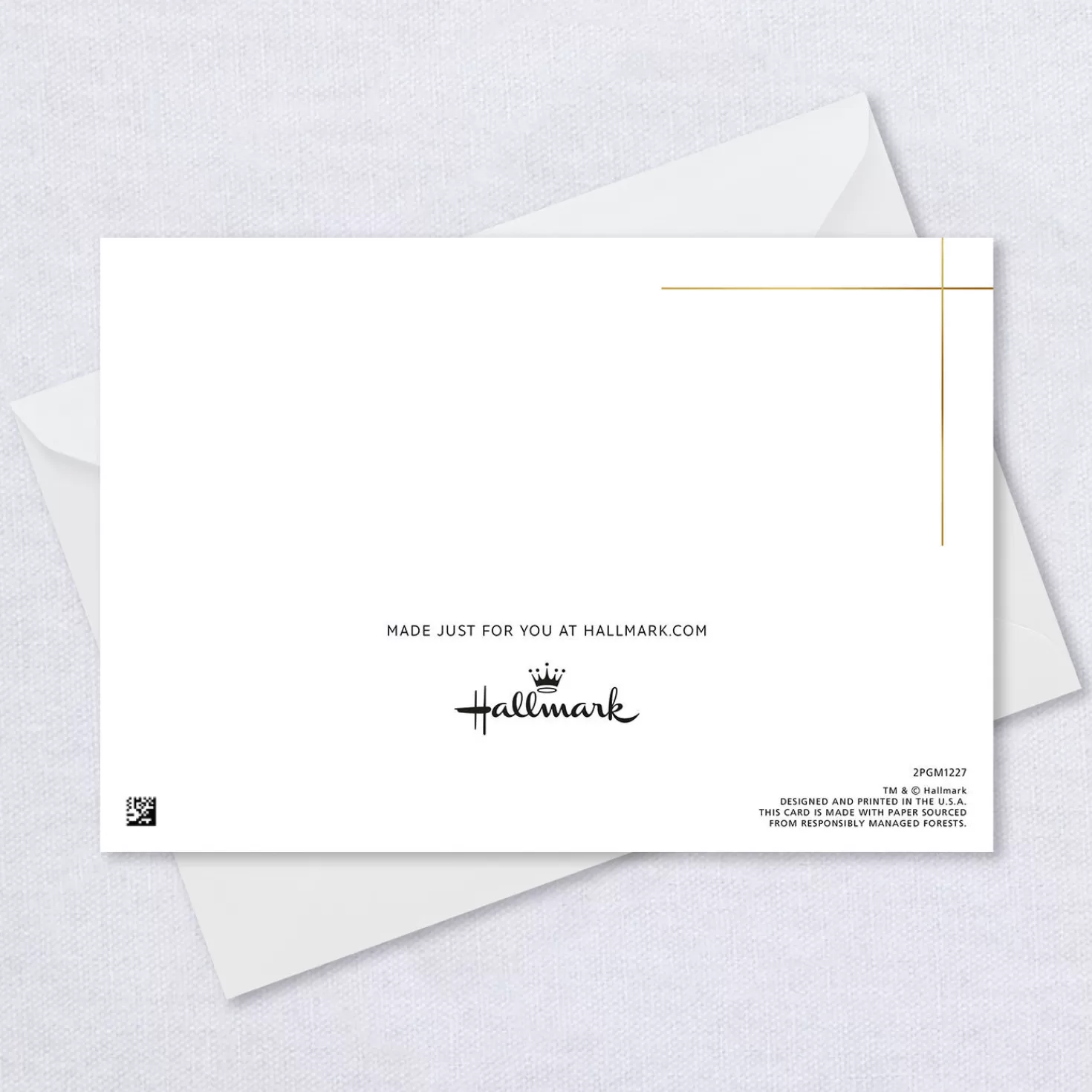 Anniversary>Hallmark Personalized Always There For Each Other Anniversary Photo Card