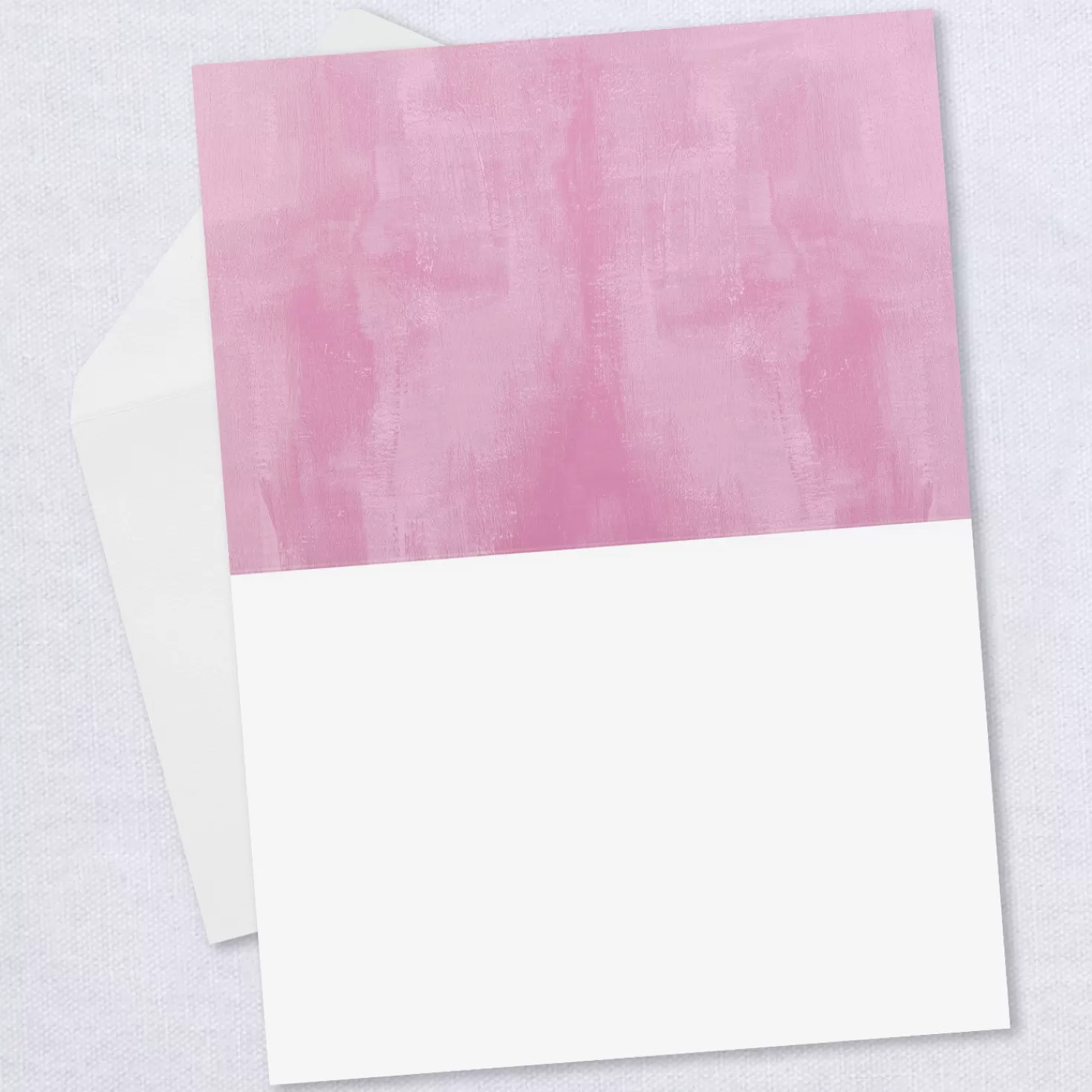 Online Personalized Born To Be Loved Pink New Baby Photo Card Congratulations