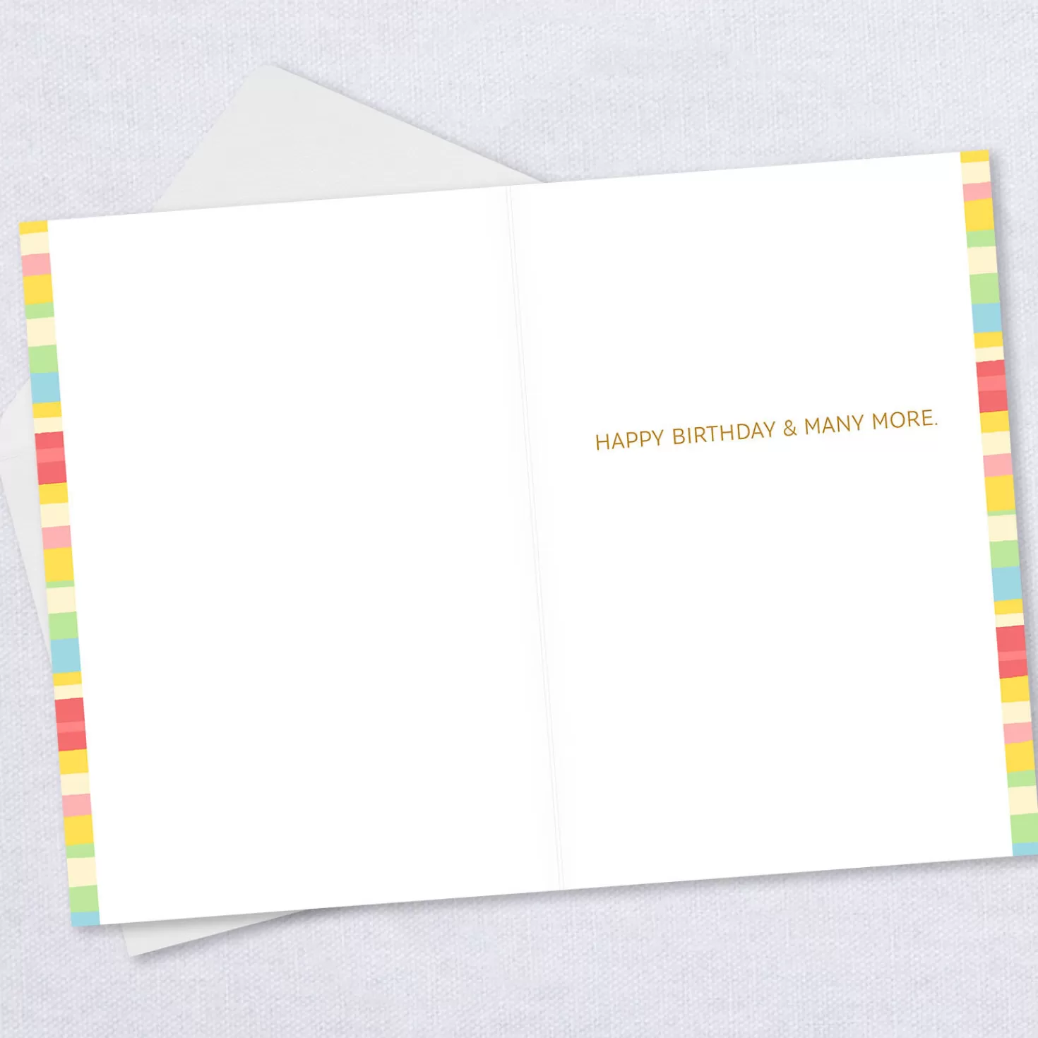 Birthday>Hallmark Personalized Custom Number Cake Milestone Birthday Card