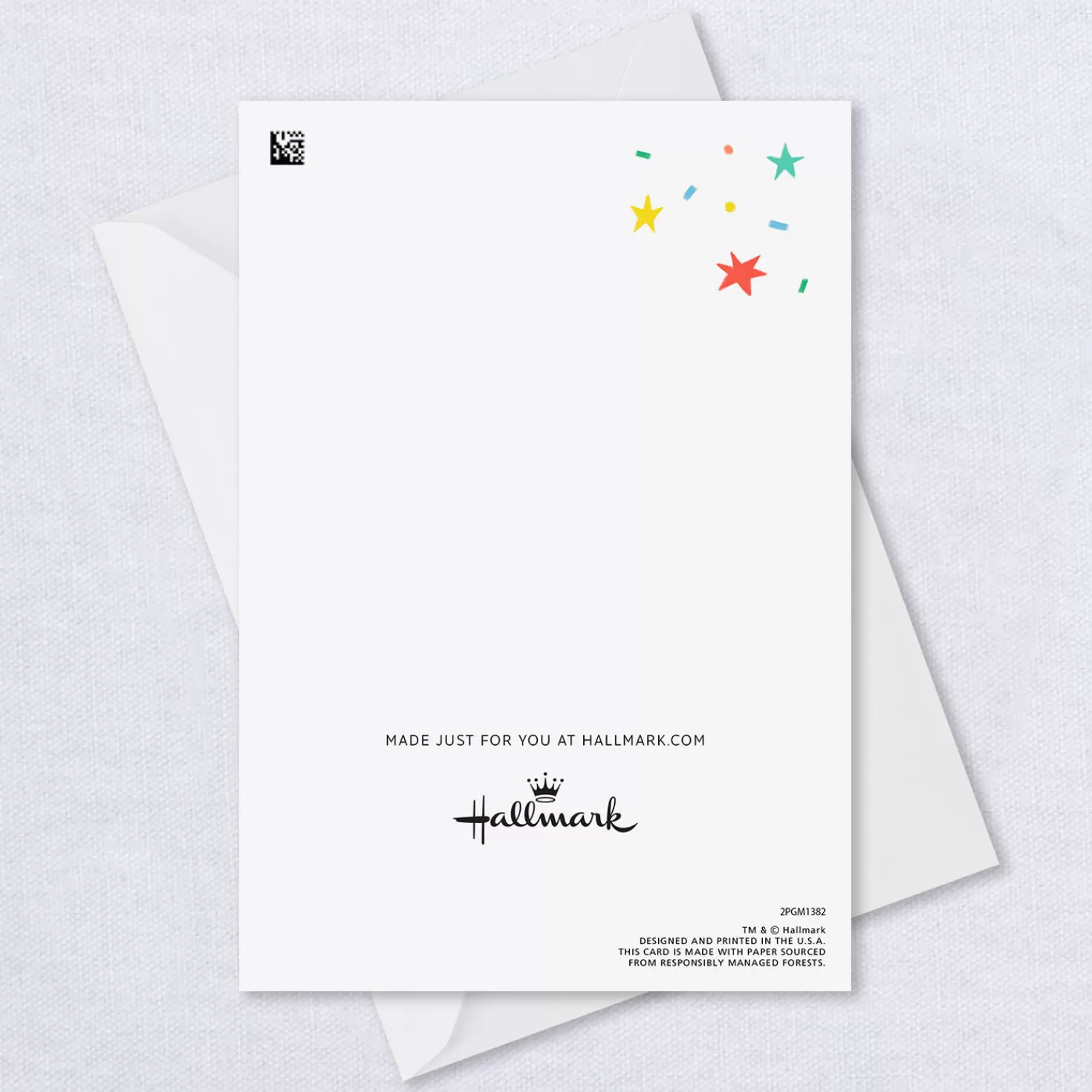 Birthday>Hallmark Personalized Fun And Colorful Cake Birthday Card