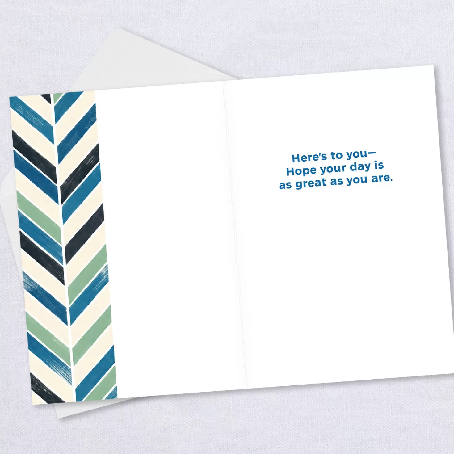 Birthday>Hallmark Personalized Here's To You Photo Card