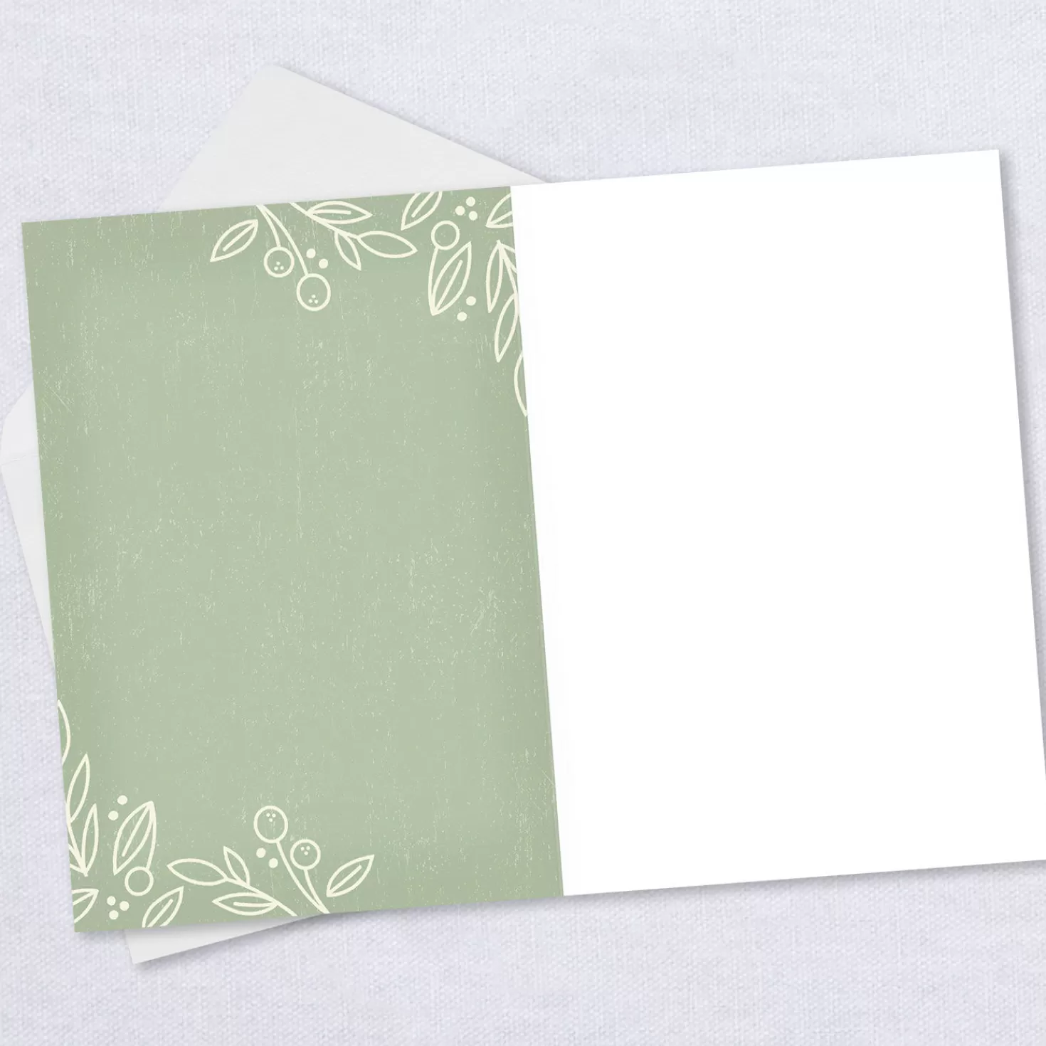 Anniversary>Hallmark Personalized Leaves And Berries Celebration Photo Card