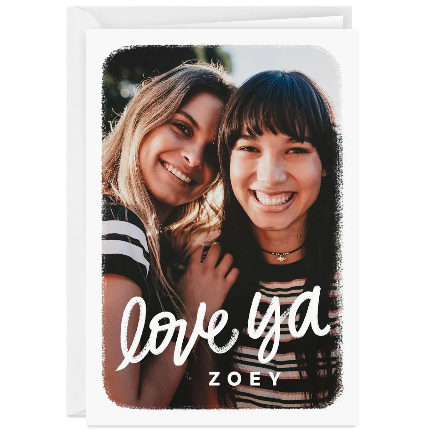 Hot Personalized Love Ya Photo Card Wedding