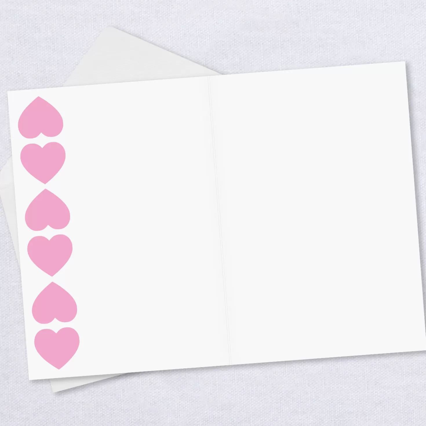 Outlet Personalized Multiple Hearts Love Photo Card Thank You