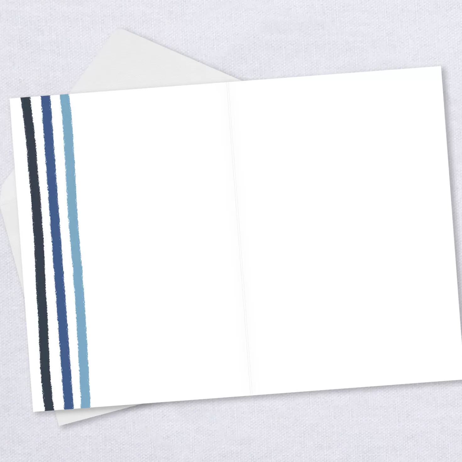 Birthday>Hallmark Personalized Navy Heart Frame Photo Card