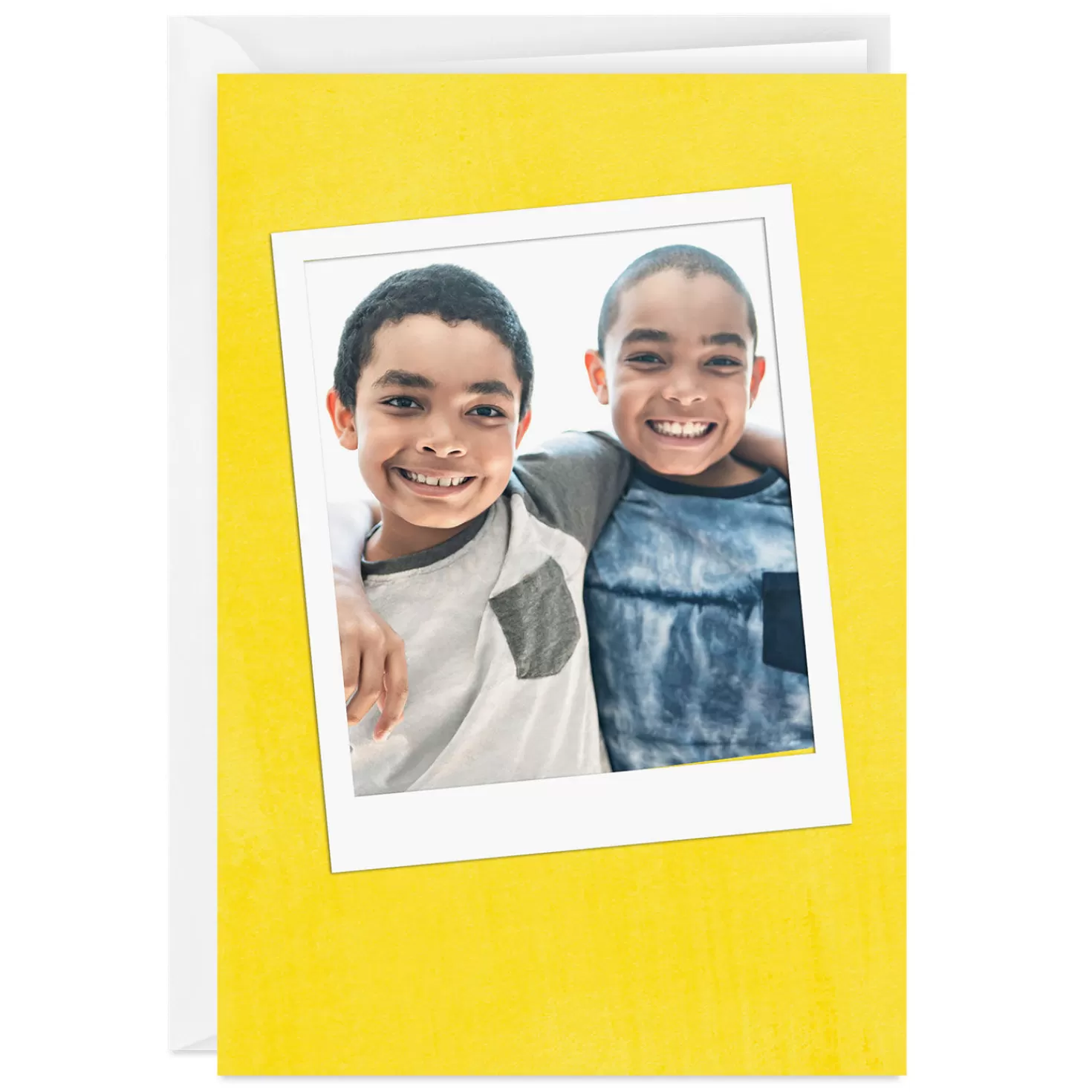 Sale Personalized Photo On Yellow Photo Card Teacher Appreciation