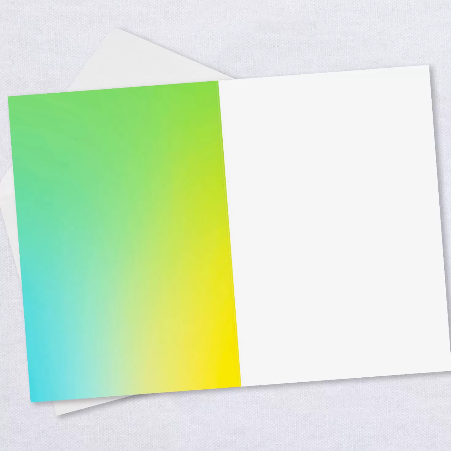 Discount Personalized Rainbow Frame Photo Card Encouragement