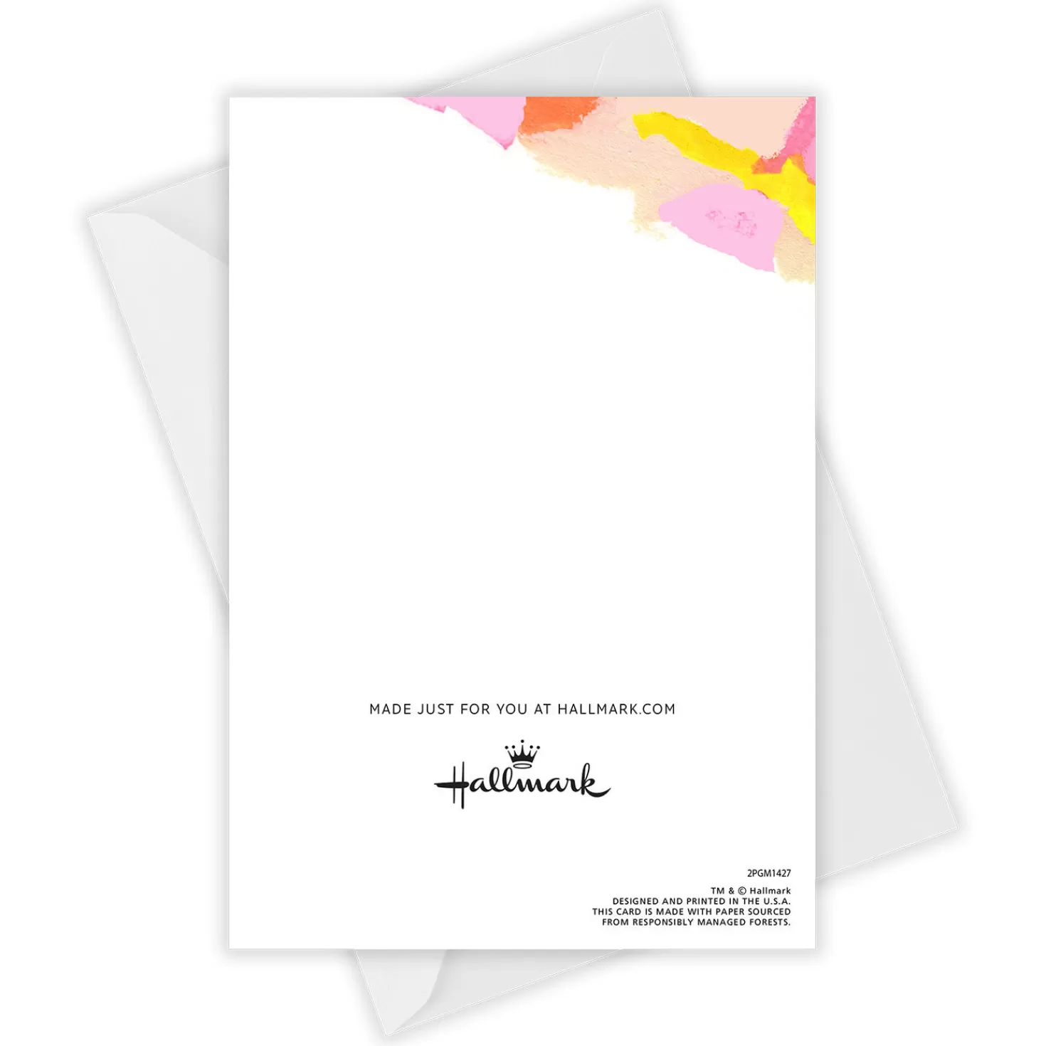 Cheap Personalized Snapshots On Pink Watercolor Photo Card Encouragement