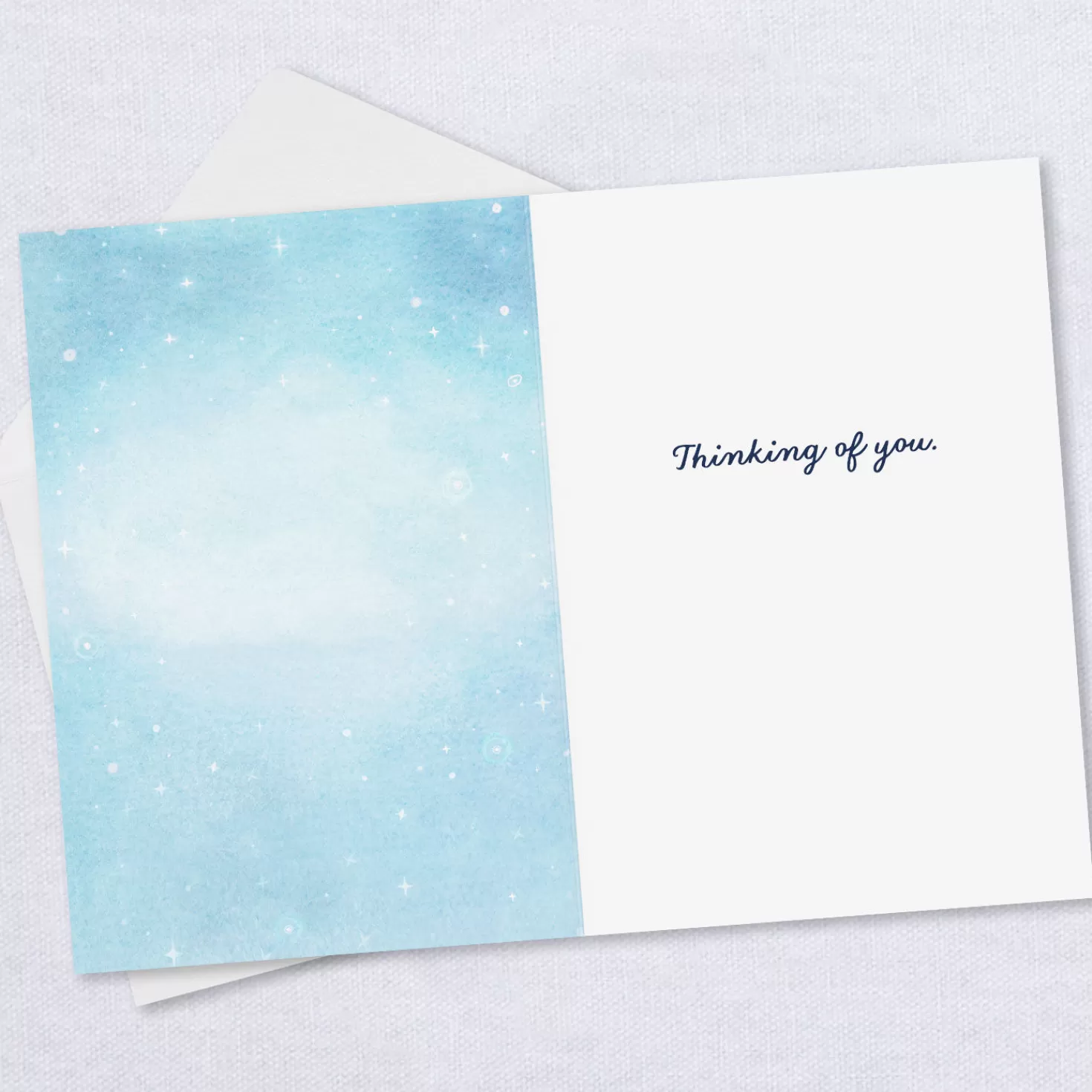Cheap Personalized Stars In Heaven Sympathy Card Sympathy