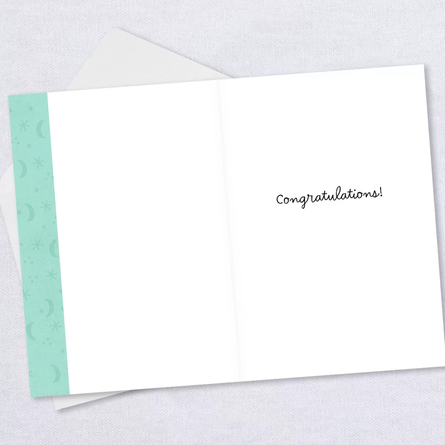 Sale Personalized Sweet Little Dream New Baby Card Baptism And Christening