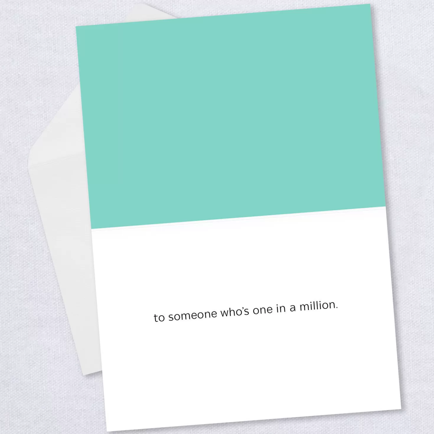 Store Personalized Thanks A Million Thank-You Photo Card Thank You