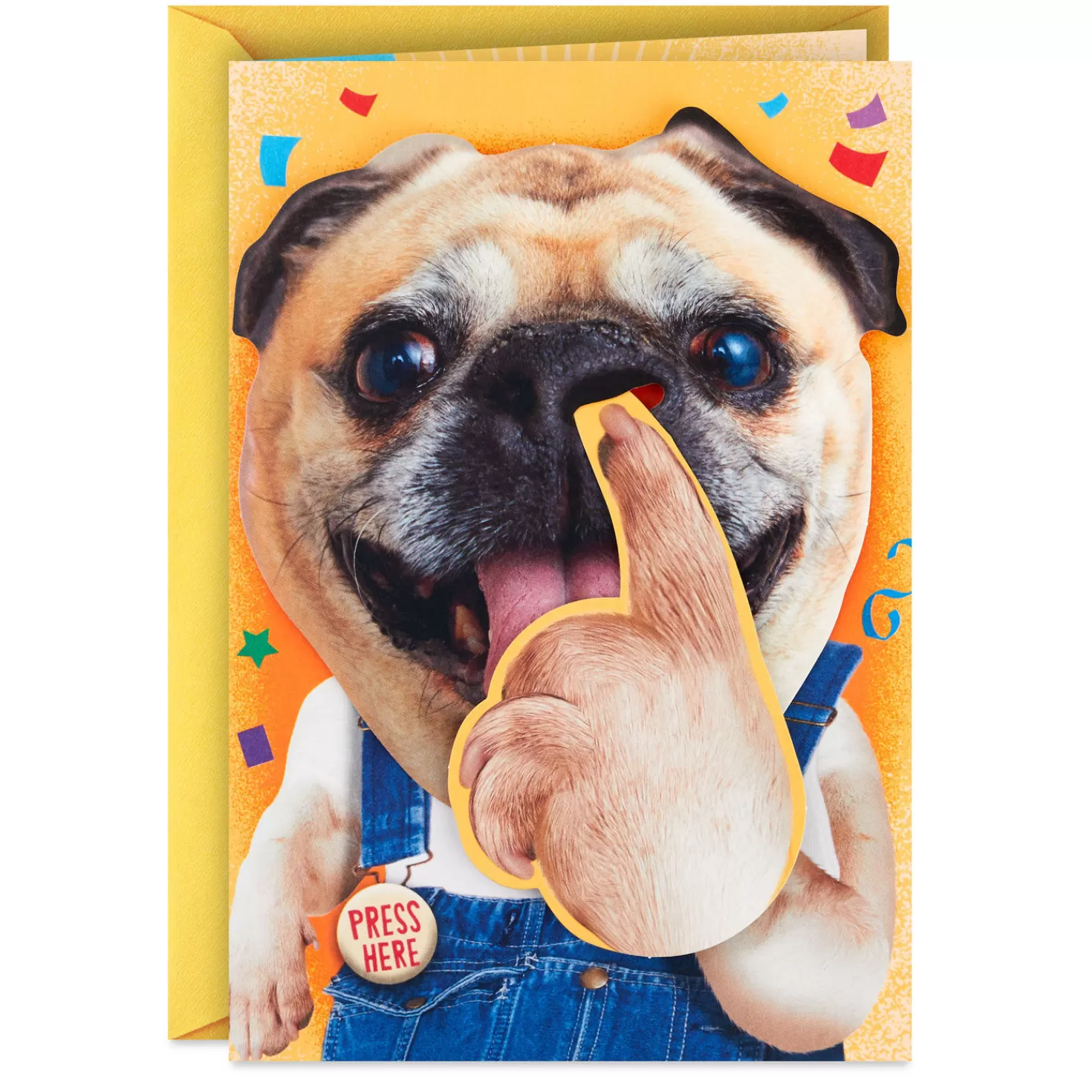 Birthday>Hallmark Pickin' And Grinnin' Funny Musical Birthday Card With Motion