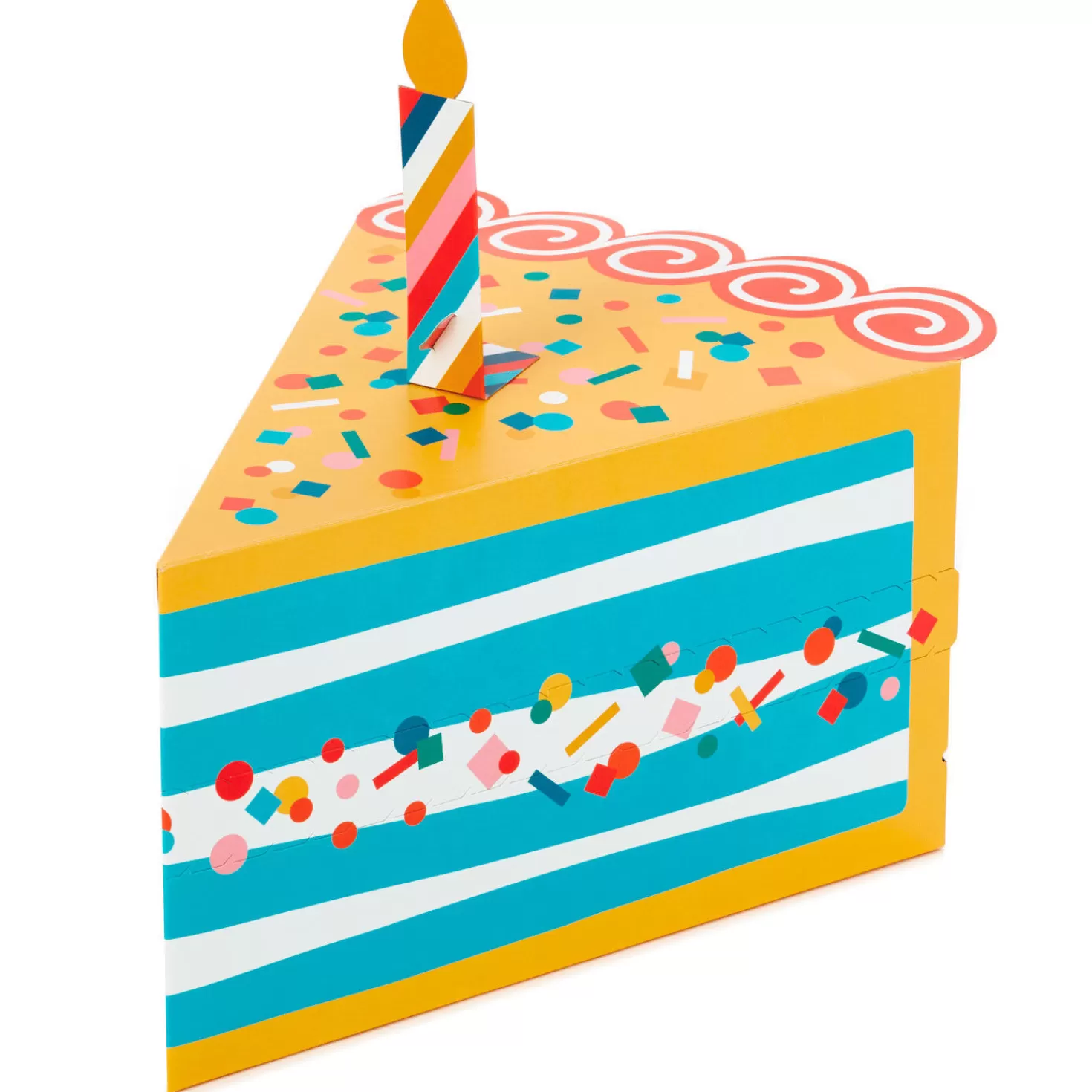 Birthday>Hallmark Piece Of Cake Fun-Zip Gift Box