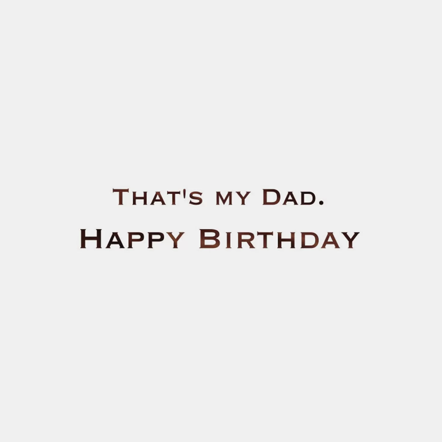 Birthday>Hallmark Pine Tree Landscape Scene Birthday Card For Dad
