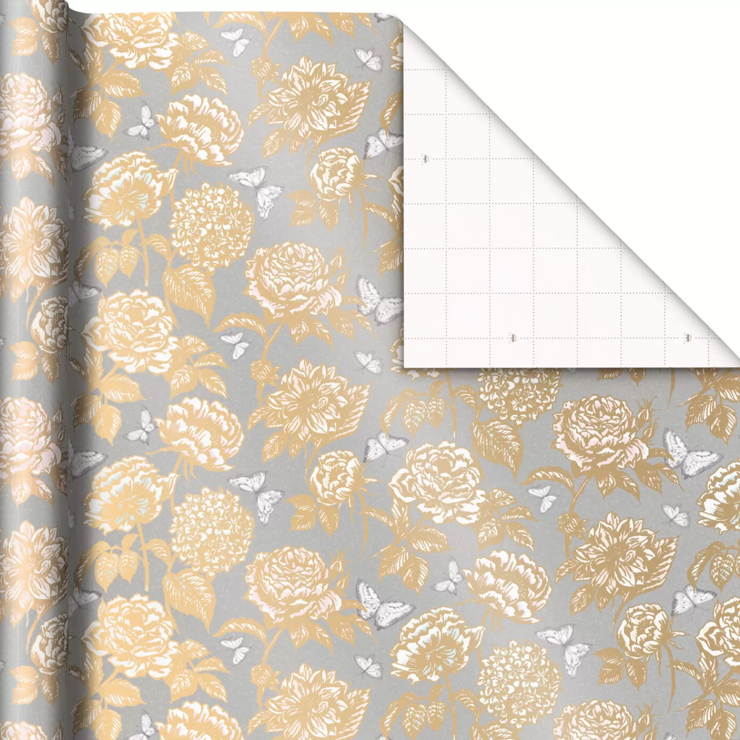 Best Pink And Gray 3-Pack Wrapping Paper, 85 Sq. Ft. Total Wedding