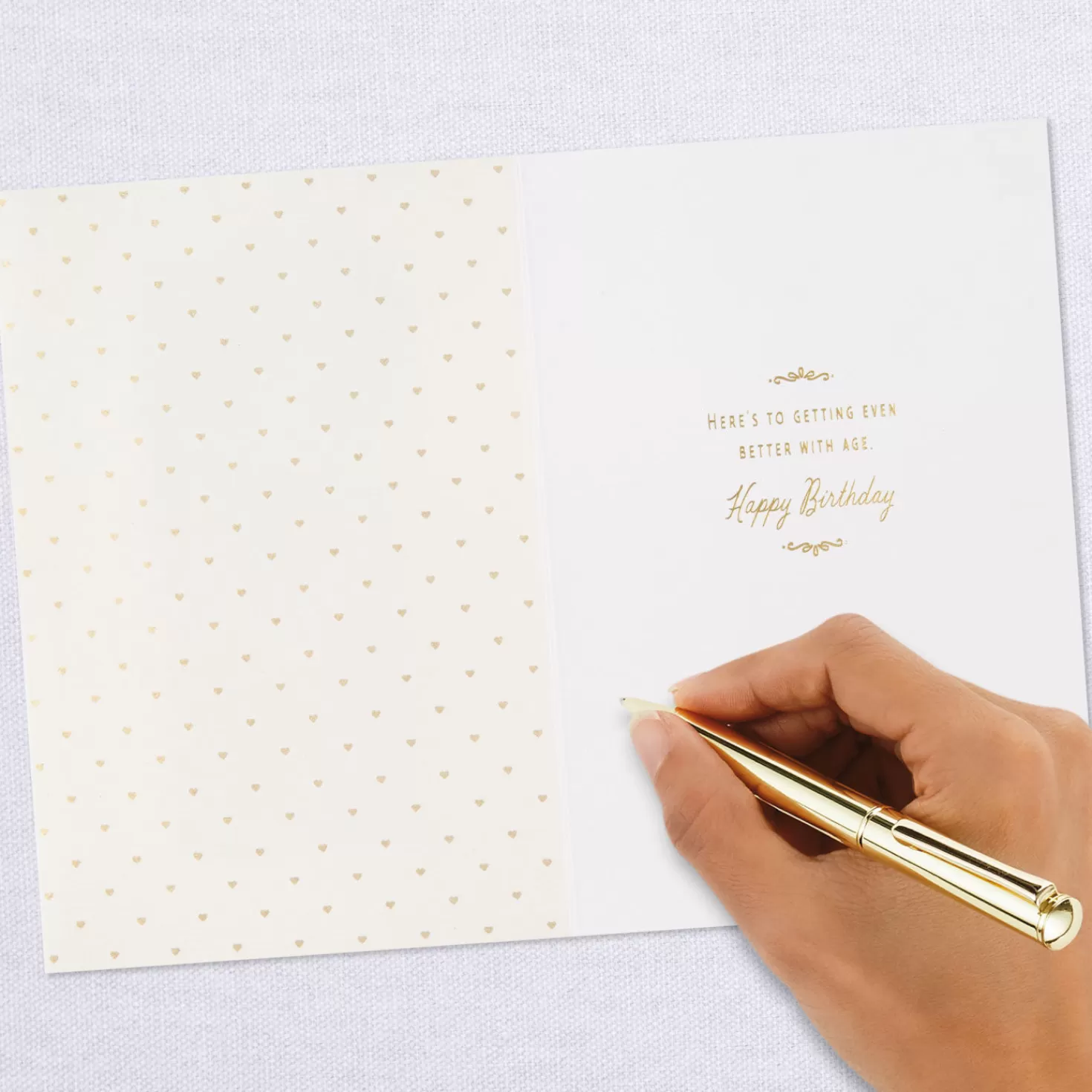 Birthday>Hallmark Pink Champagne Cheers To You Birthday Card For Her