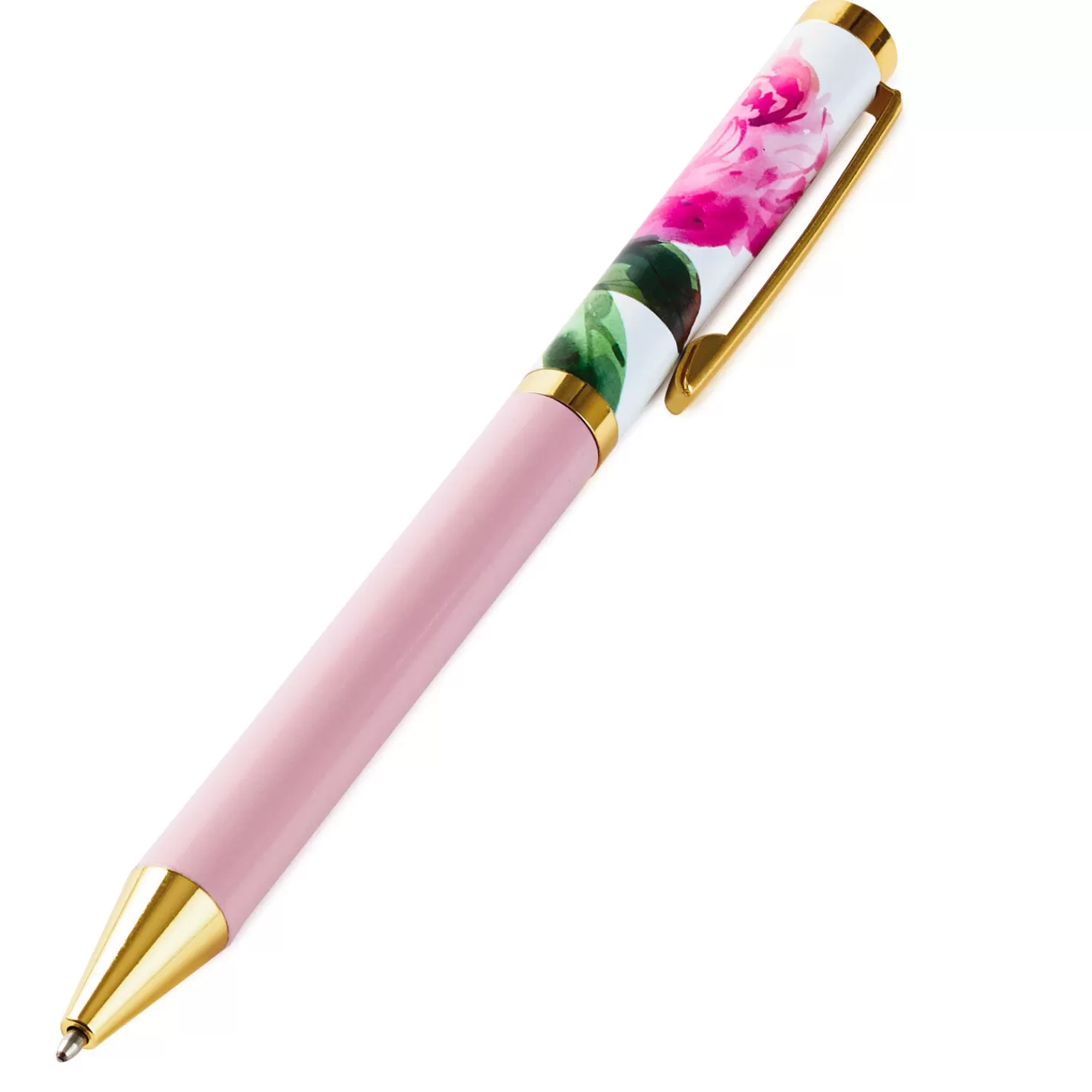 Clearance Pink Peony Pen Back To School