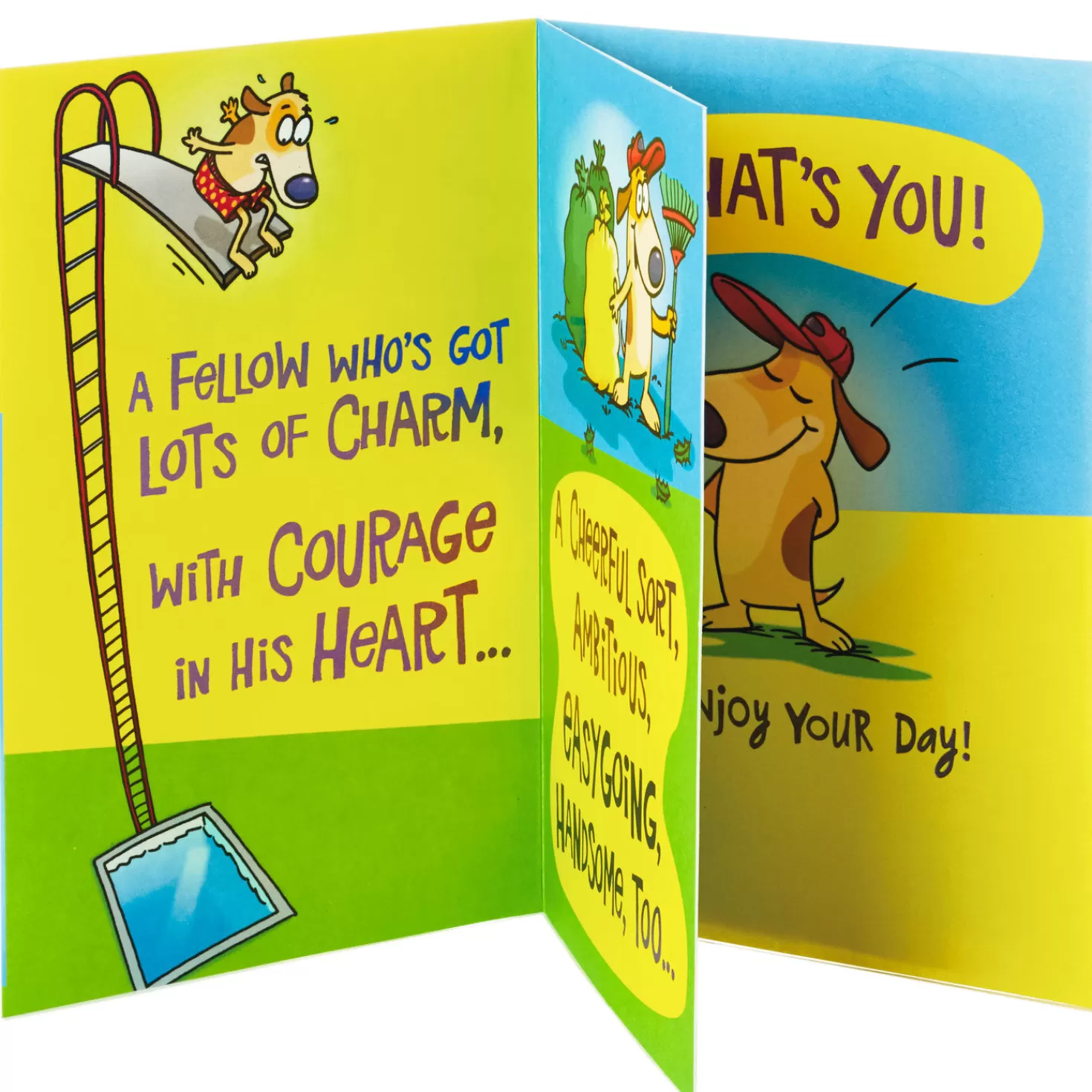 Birthday>Hallmark Poem For A Fun Grandson Birthday Card