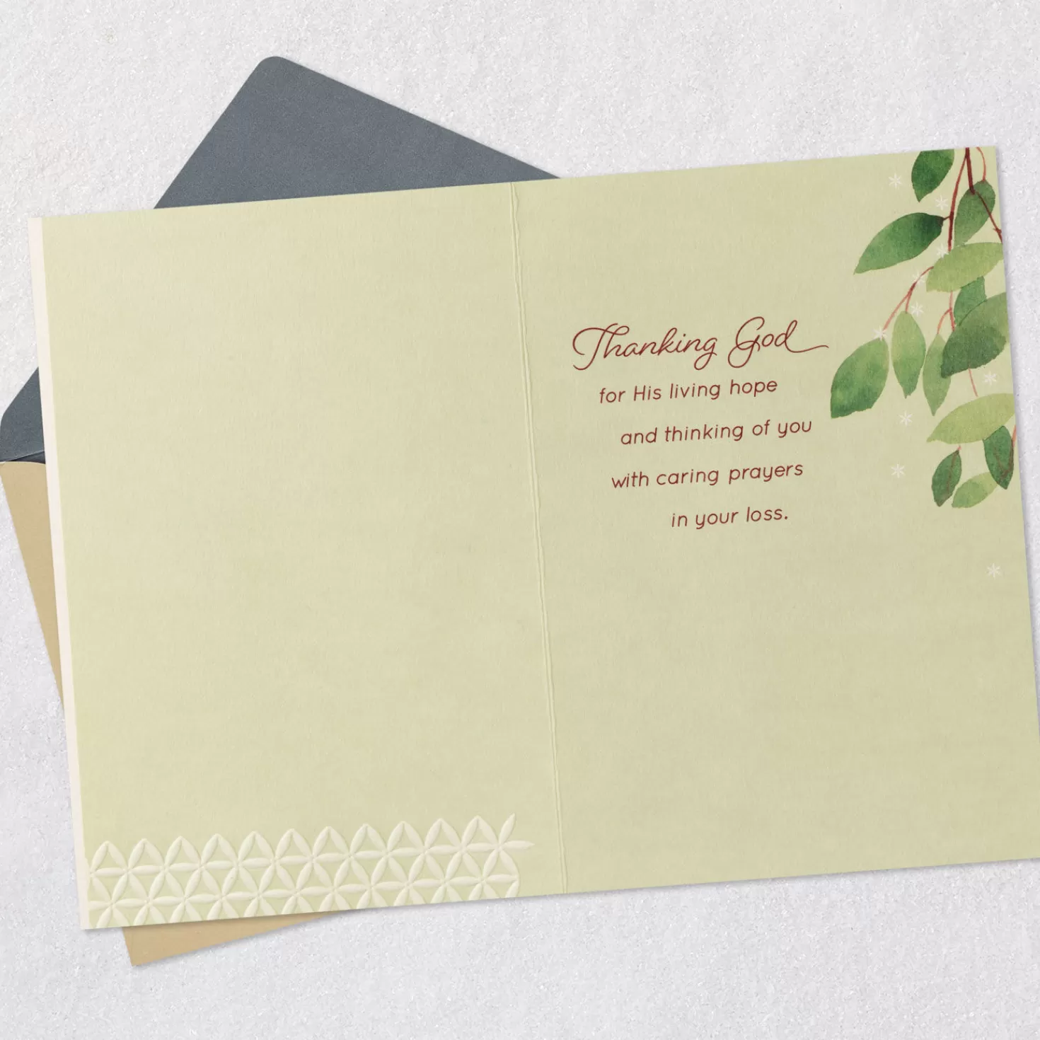 Cheap Prayers For You And Your Family Religious Sympathy Card Sympathy