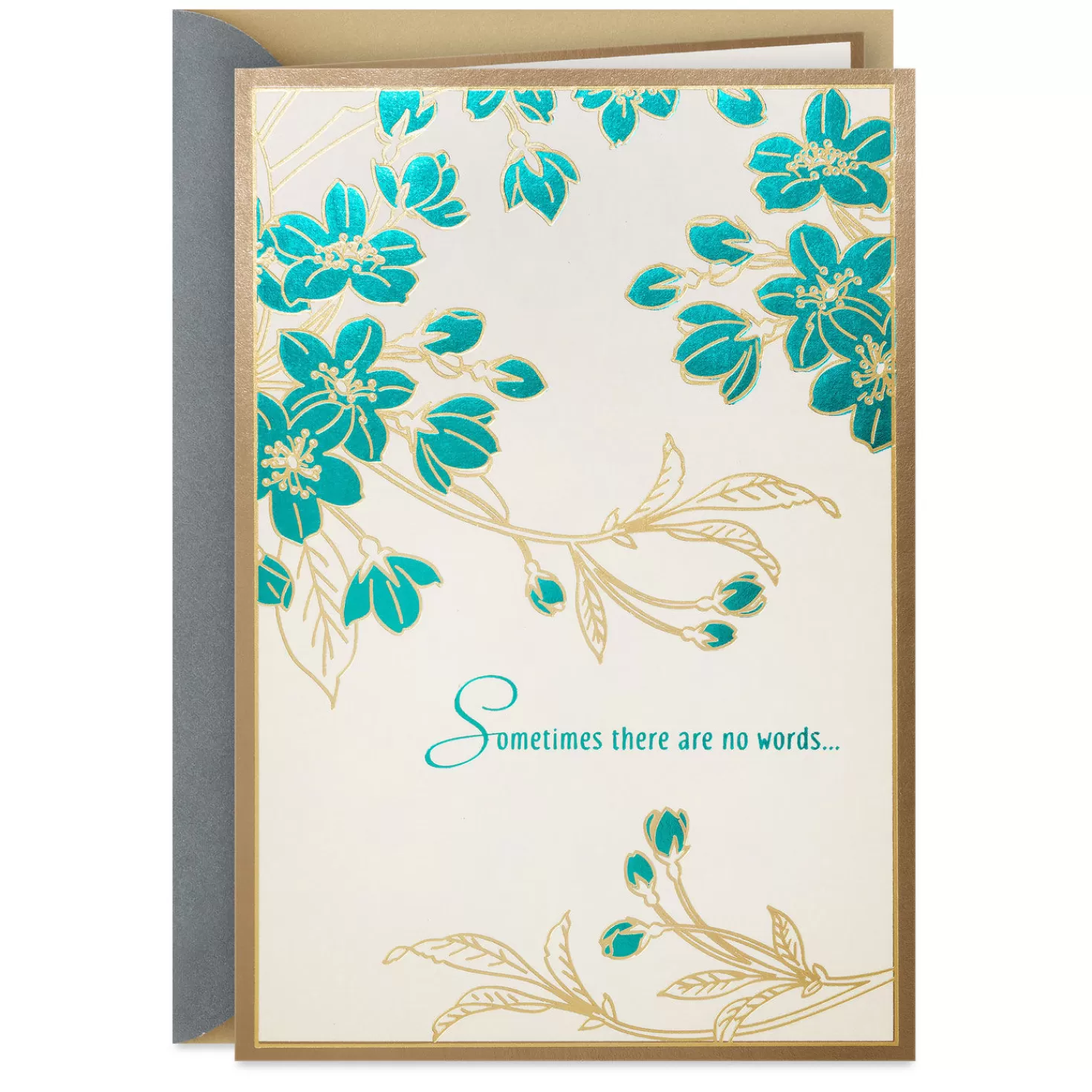 New Prayers For You Floral Religious Sympathy Card Sympathy