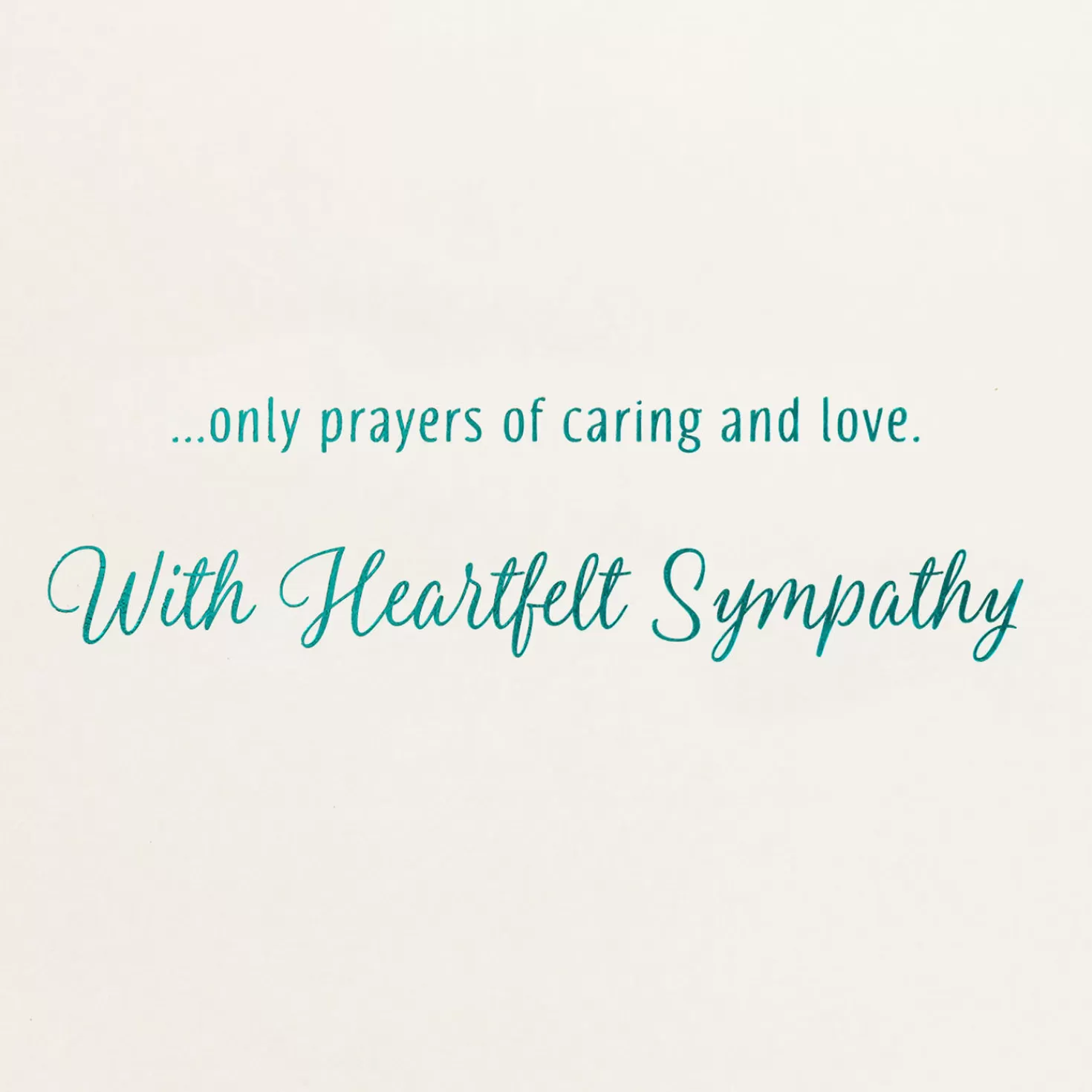 New Prayers For You Floral Religious Sympathy Card Sympathy