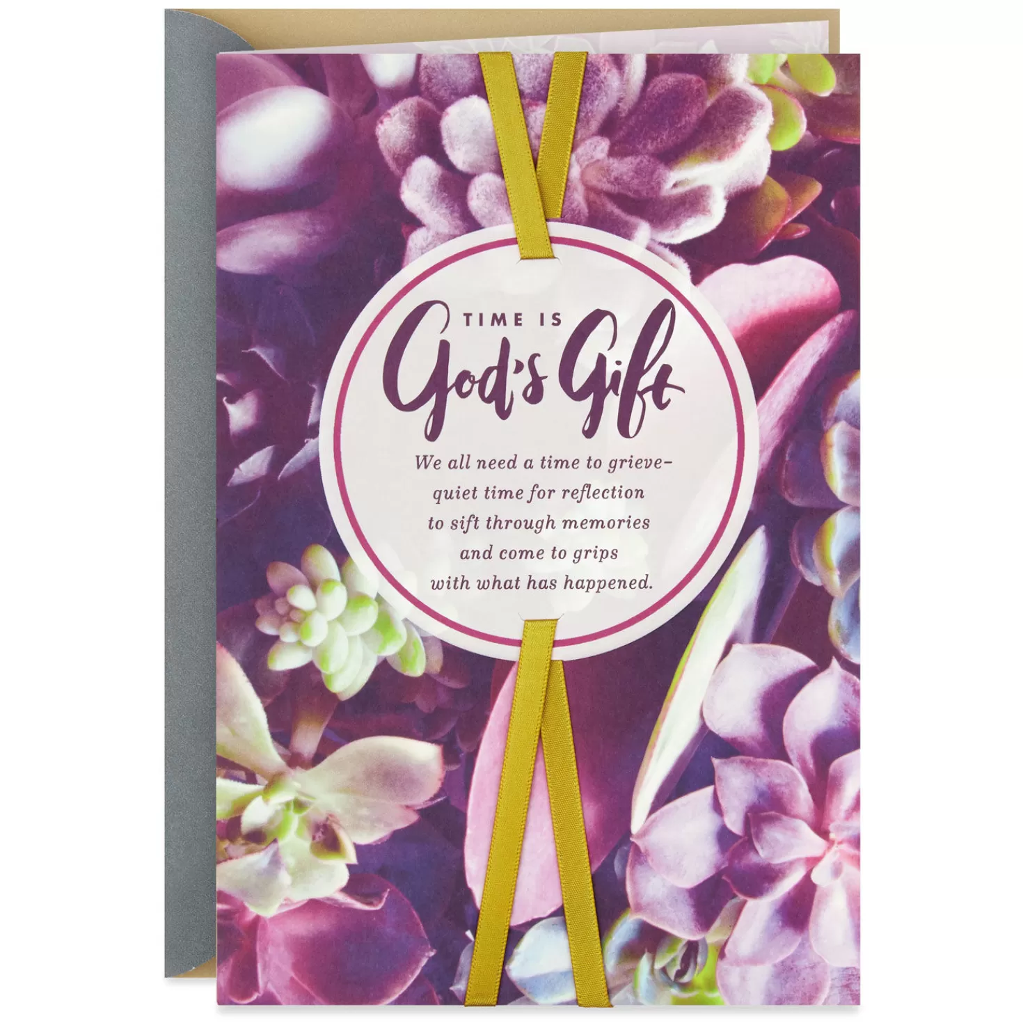 Best Sale Praying God's Peace Religious Sympathy Card Sympathy