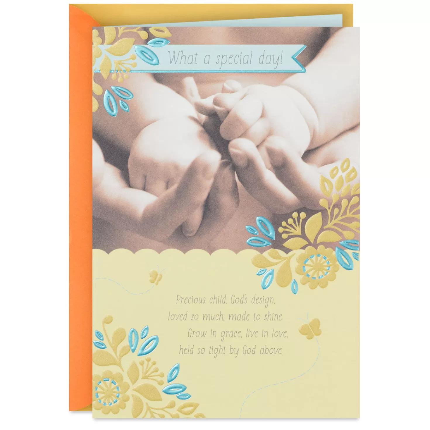Flash Sale Precious Child Religious Christening Card Baptism And Christening