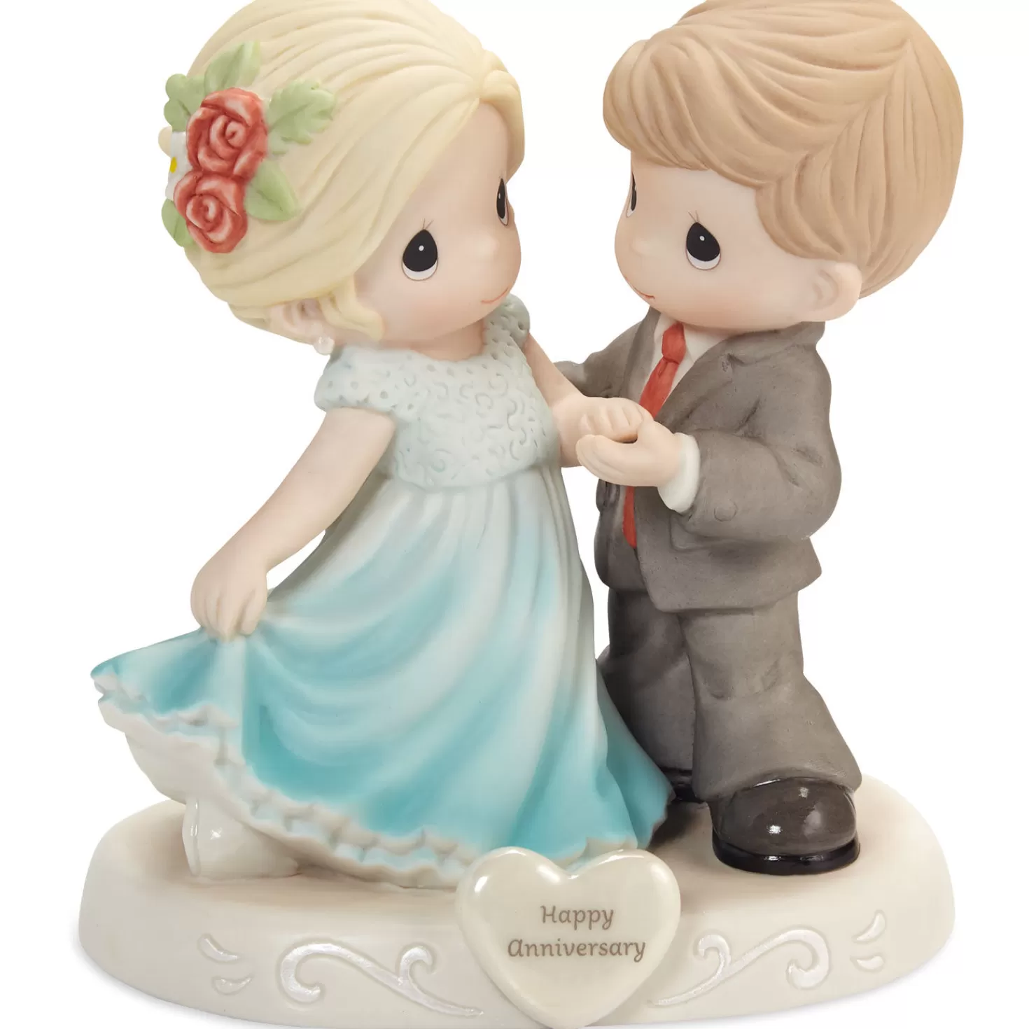 Anniversary>Hallmark Precious Moments Couple Dancing Figurine, 5.25"