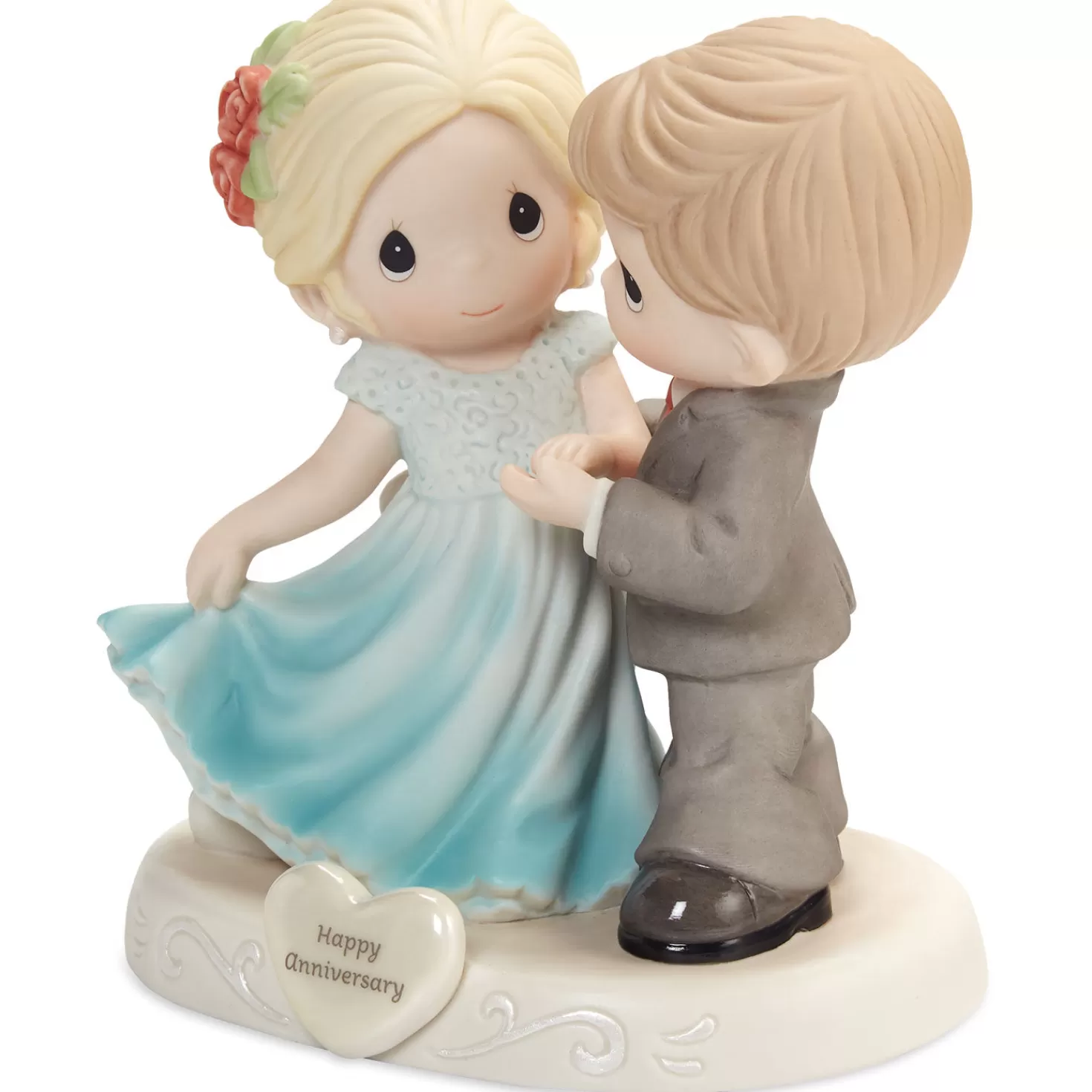 Anniversary>Hallmark Precious Moments Couple Dancing Figurine, 5.25"