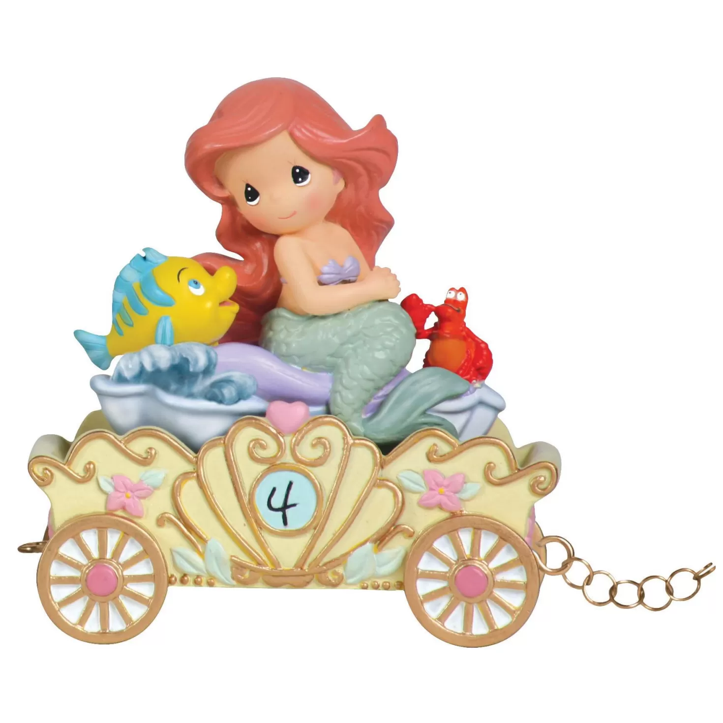 Birthday>Hallmark Precious Moments Disney Ariel Figurine, Age 4