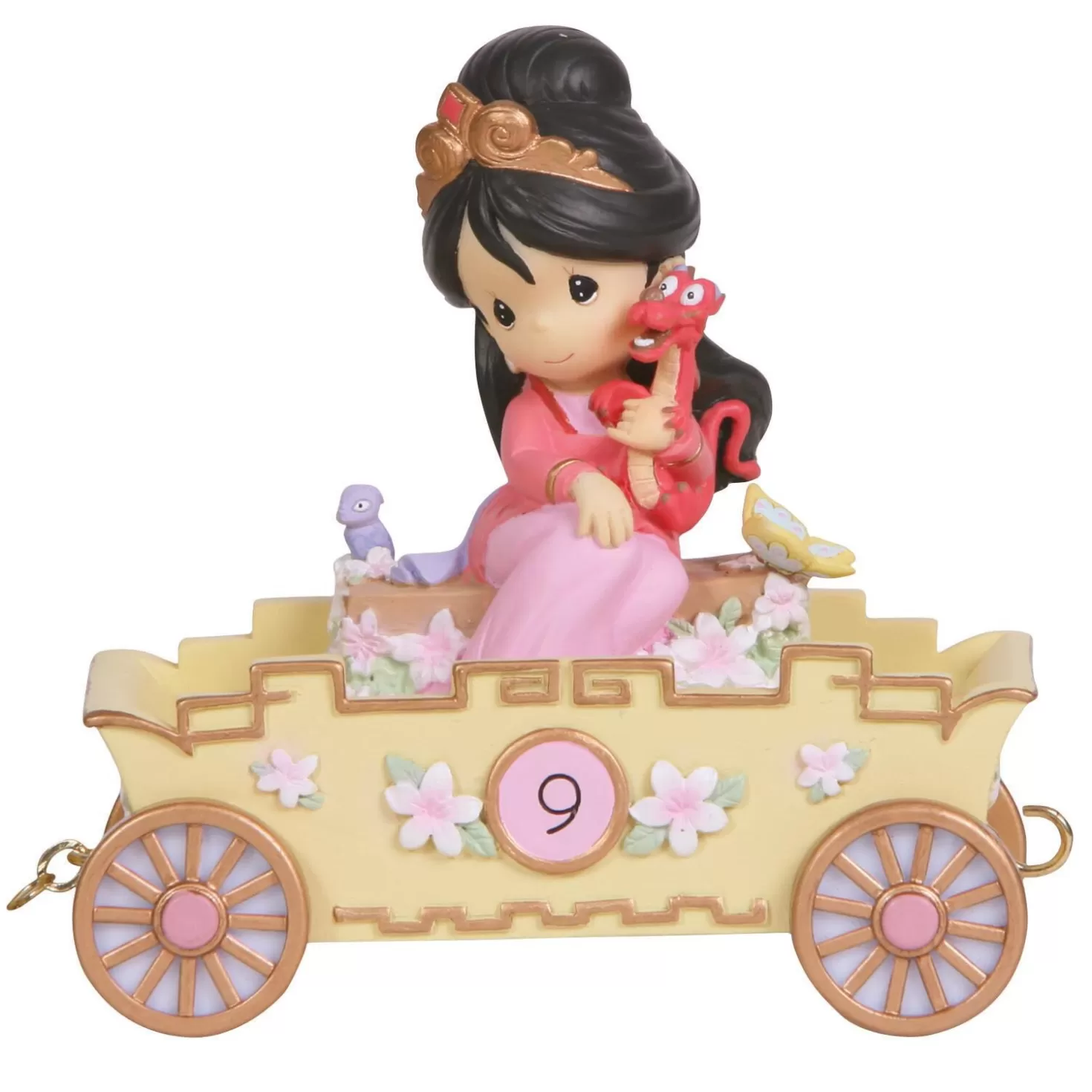 Birthday>Hallmark Precious Moments Disney Mulan Figurine, Age 9