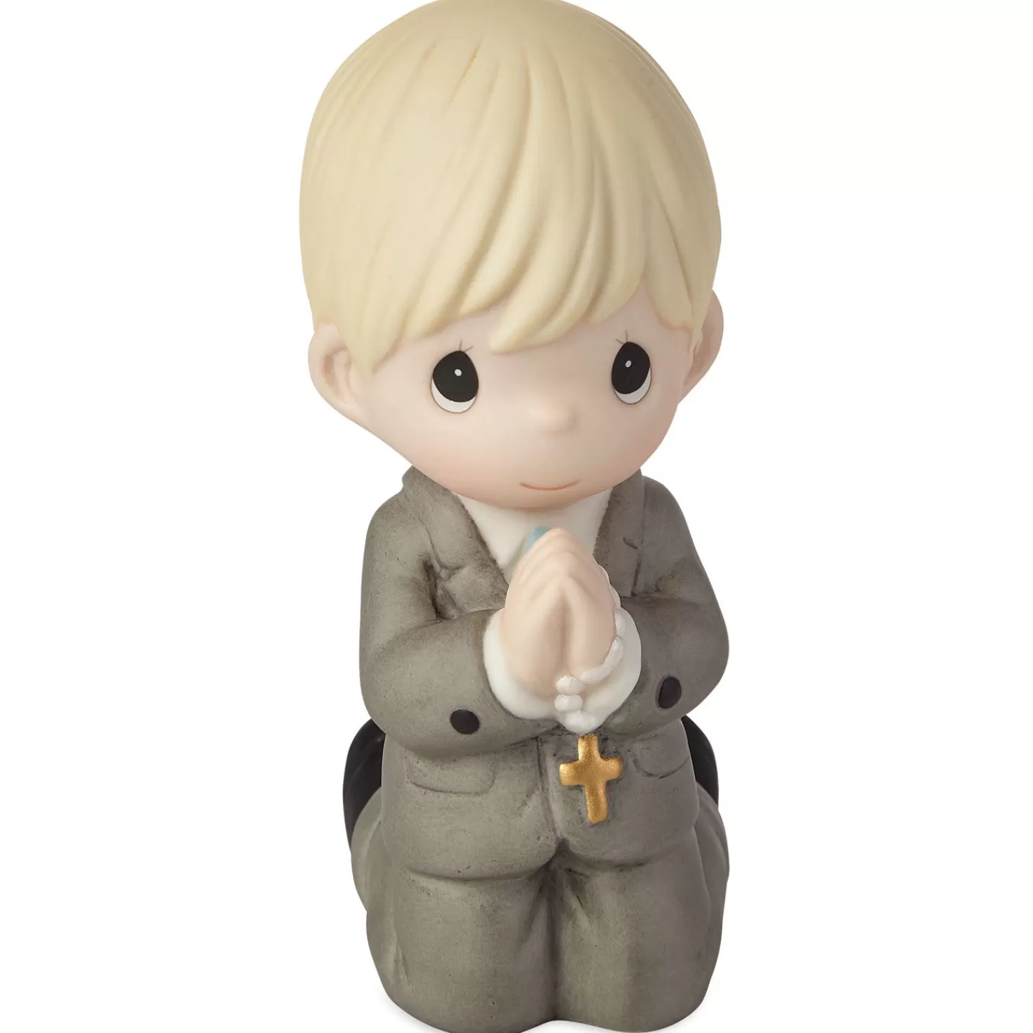 Cheap Precious Moments First Communion Kneeling Boy Mini Figurine, 4" First Communion