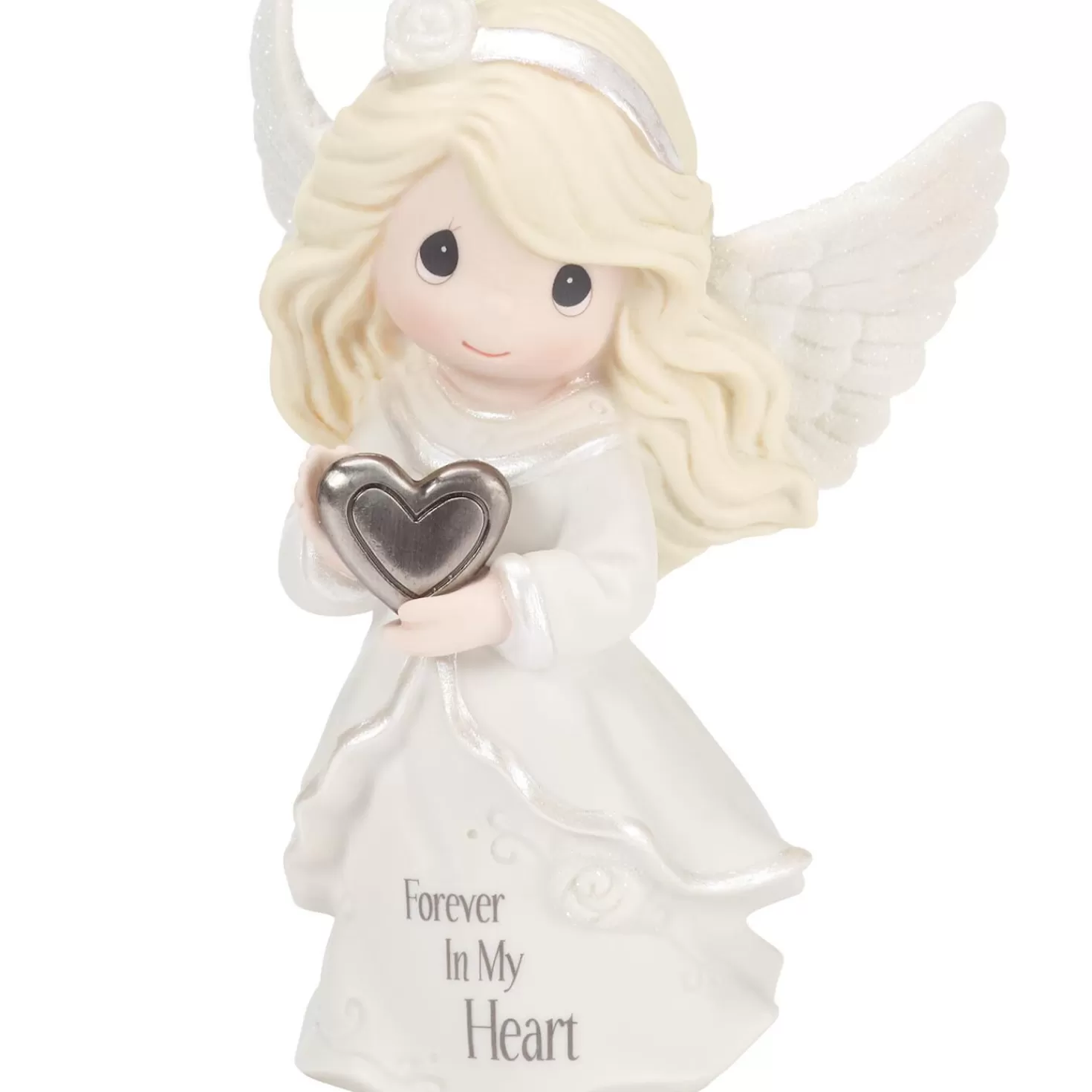 New Precious Moments Forever In My Heart Angel Memorial Figurine, 4.75" H Sympathy