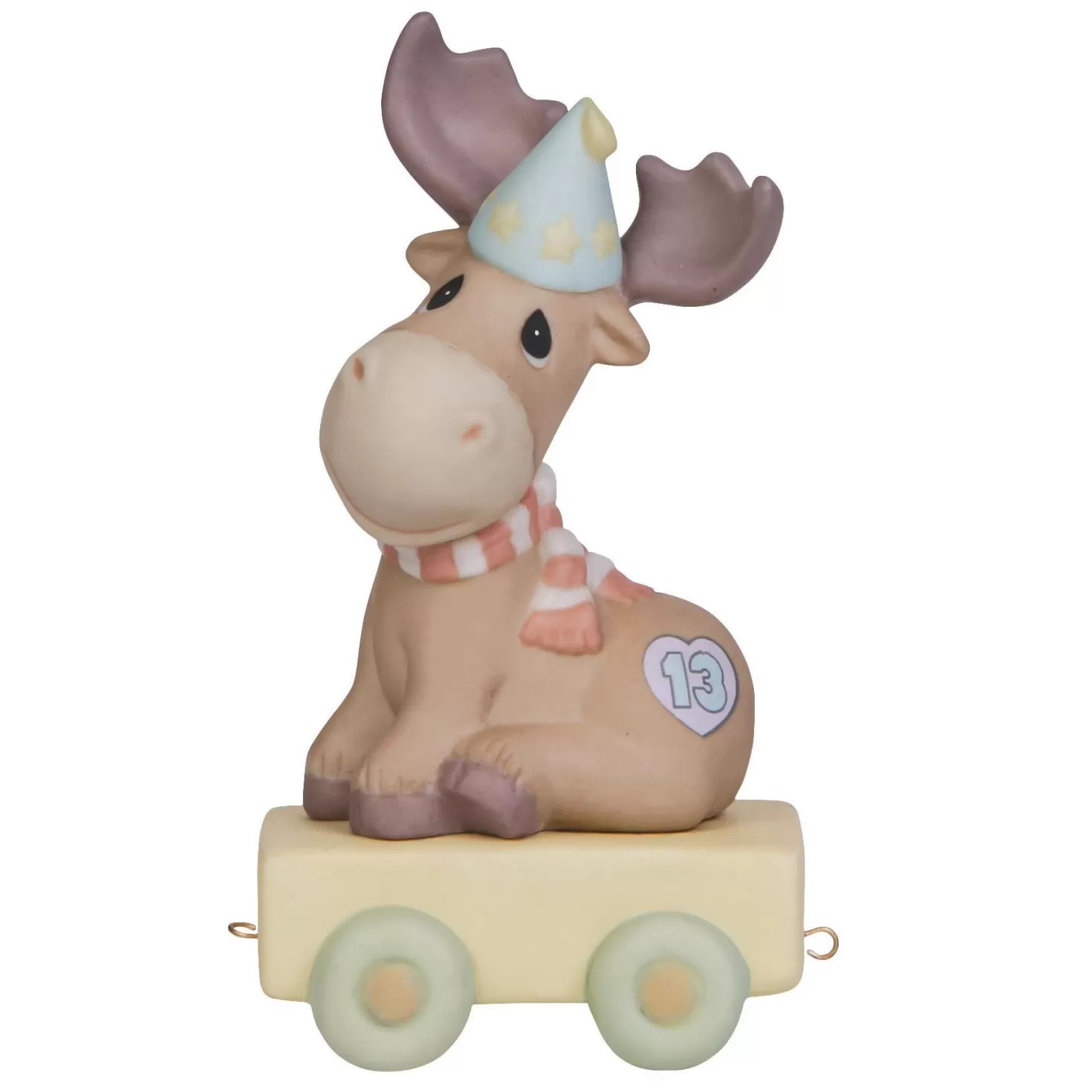 Birthday>Hallmark Precious Moments You Mean The Moose To Me Figurine, Age 13