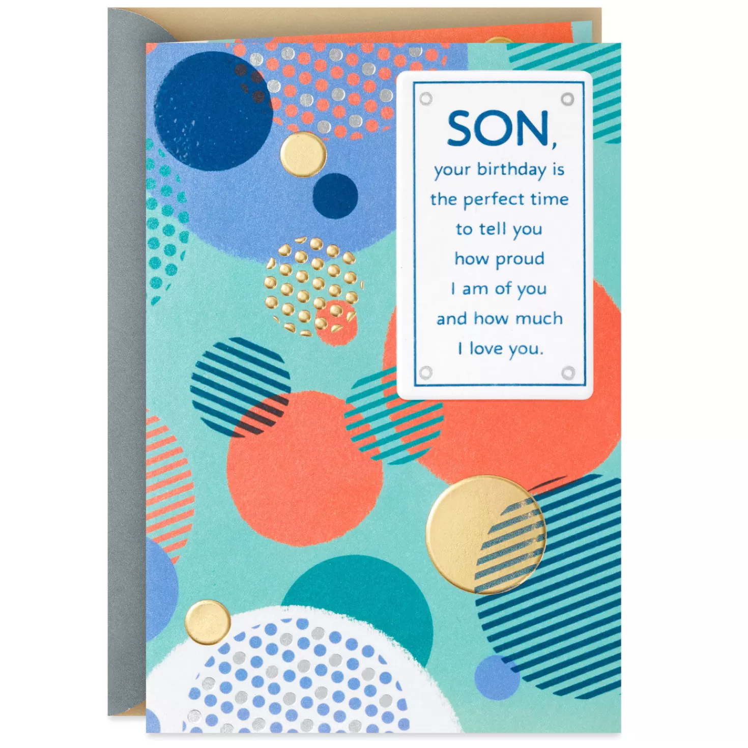 Birthday>Hallmark Pride And Love Funny Birthday Card For Son